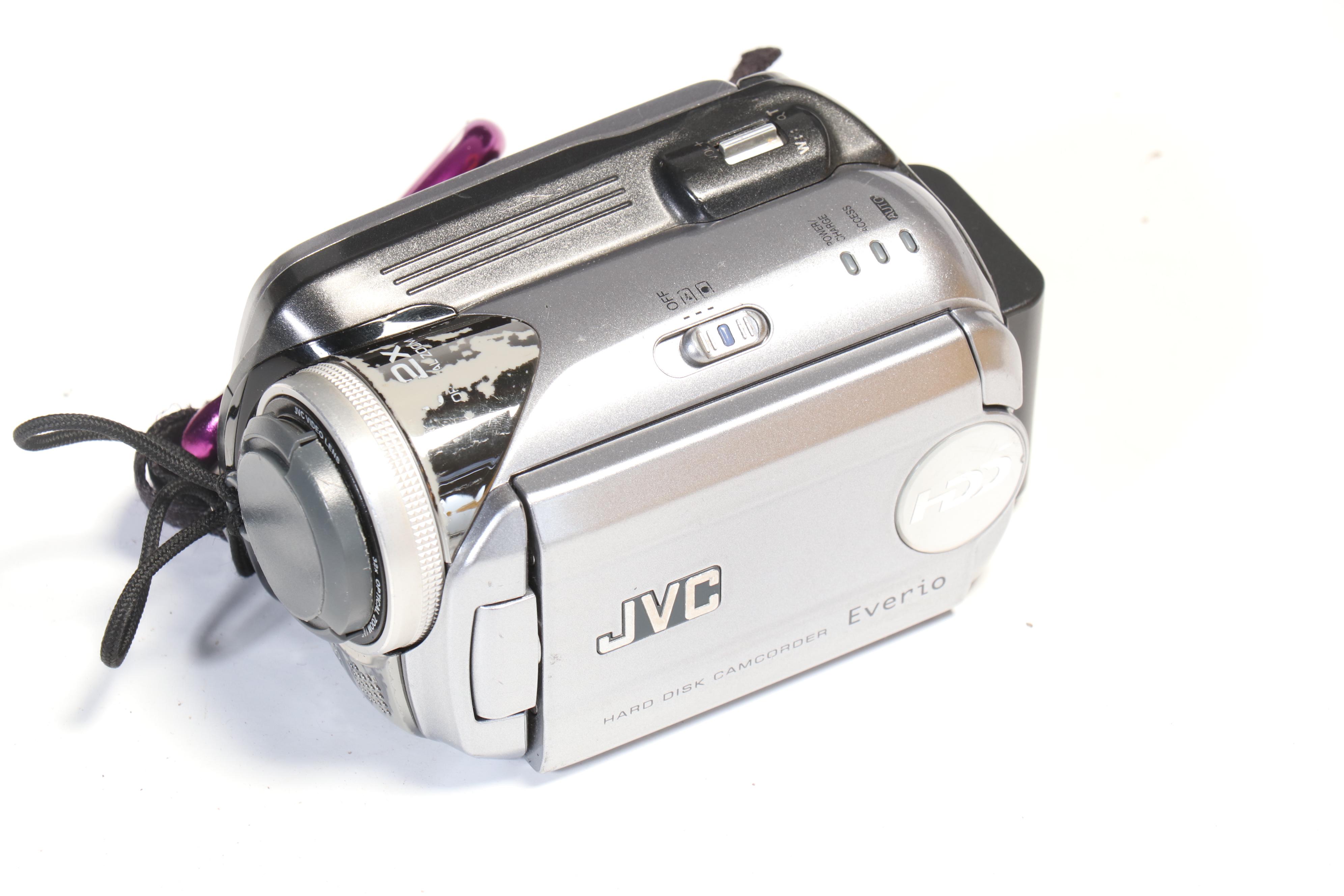 Nikon Camera Lens, JVC Handheld Camcorder, and More Camera Accessories
