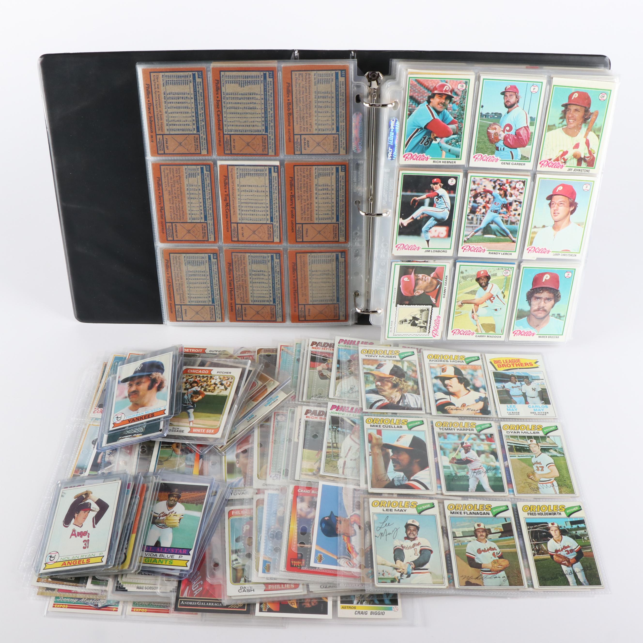 500+ Mix Era 1950's - 90's with HOF's Ryan, Brett, Seaver, Munson, and Gibson