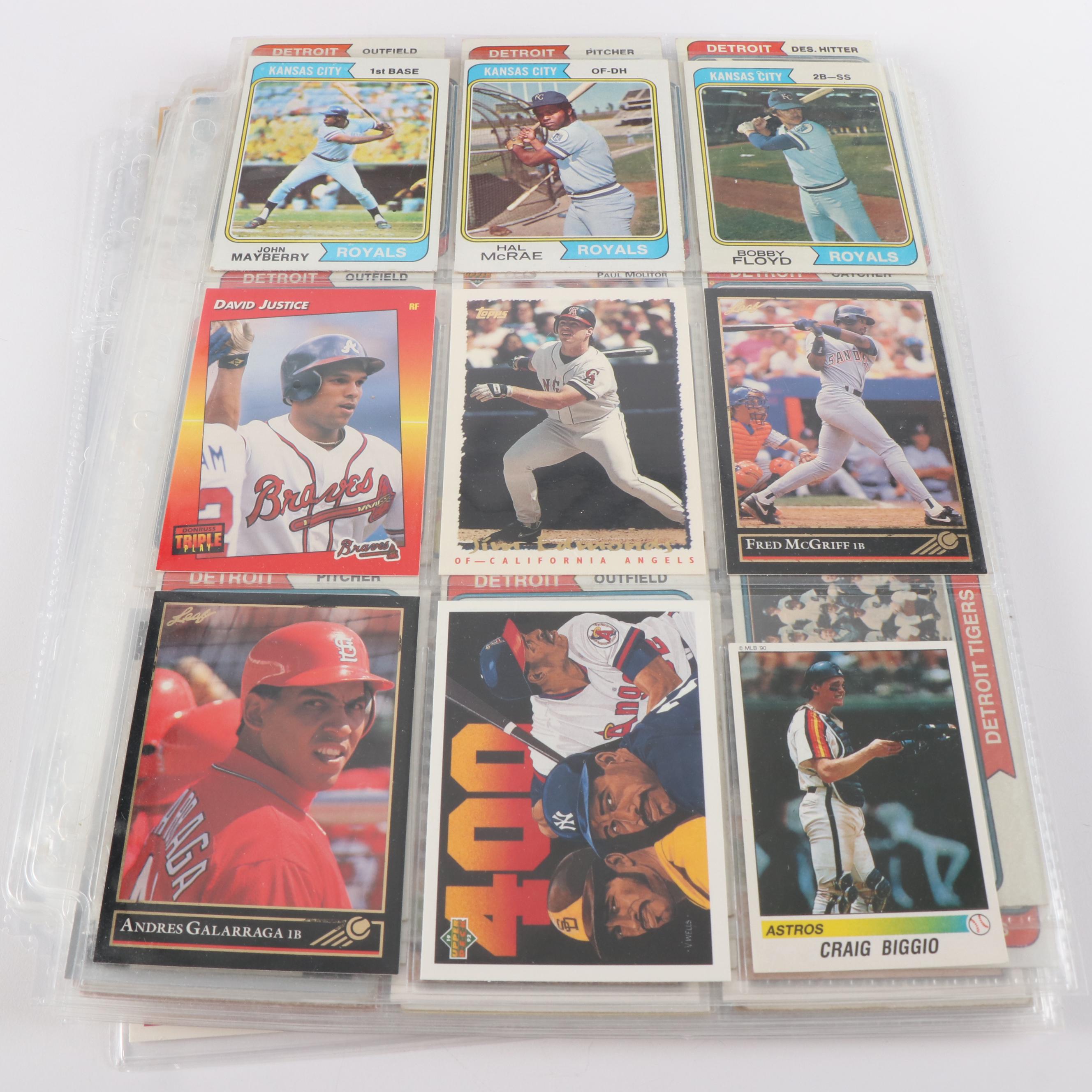 500+ Mix Era 1950's - 90's with HOF's Ryan, Brett, Seaver, Munson, and Gibson