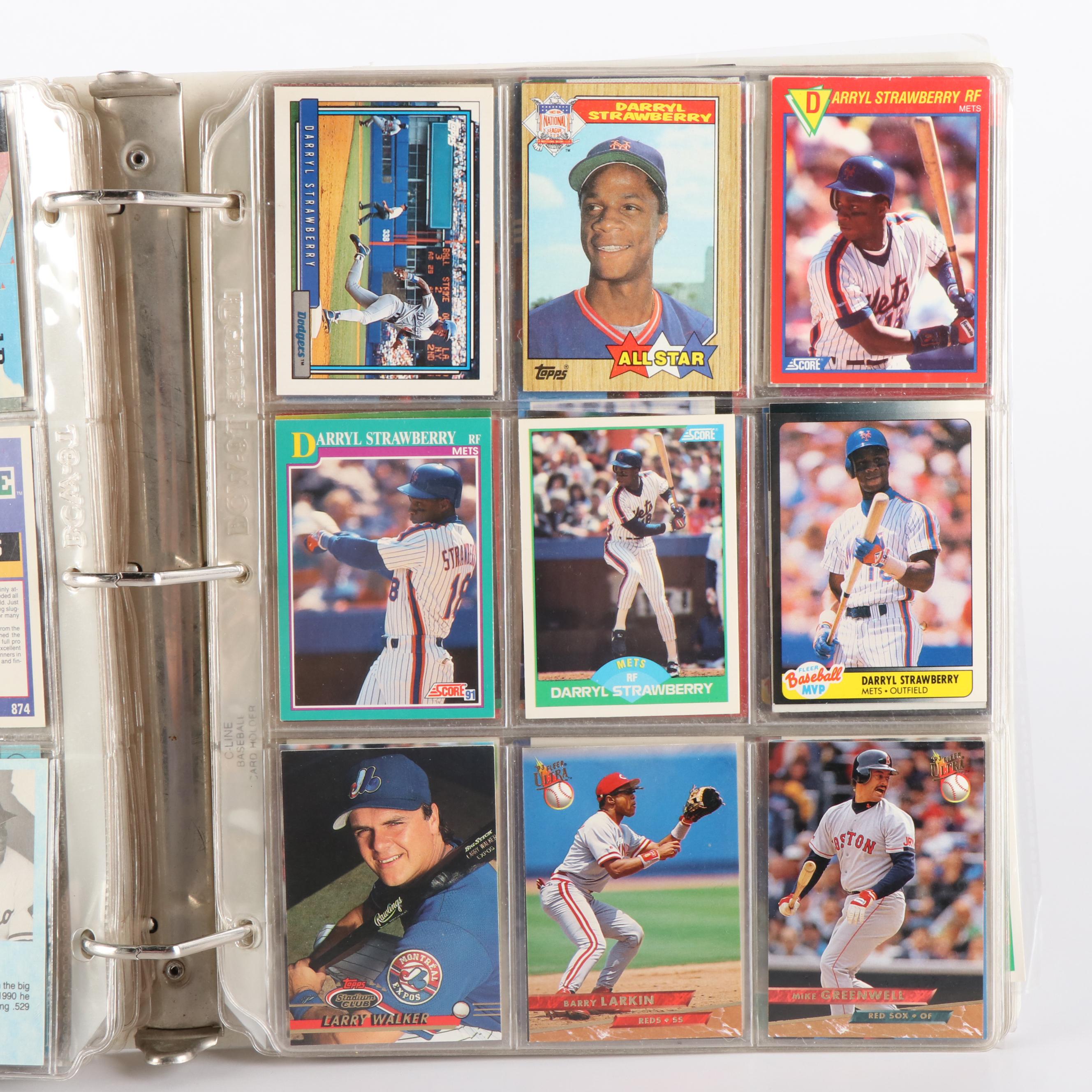 500+ Baseball Card Lot Includes Sosa, McGwire, Griffey Jr, Boggs, and Ryan