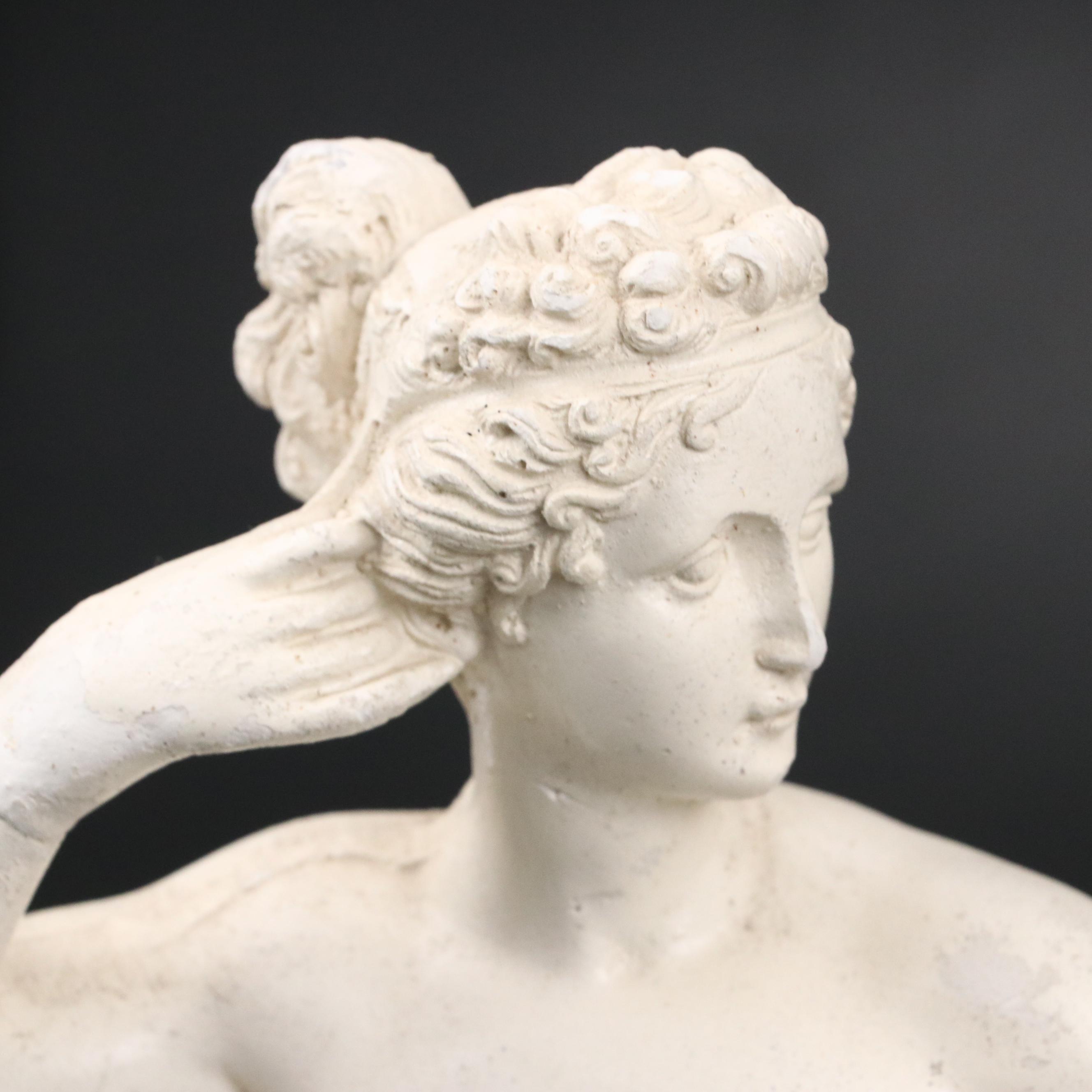 Sphinx Pen Holder with Venus Victrix and Dying Gaul Reproduction Sculptures