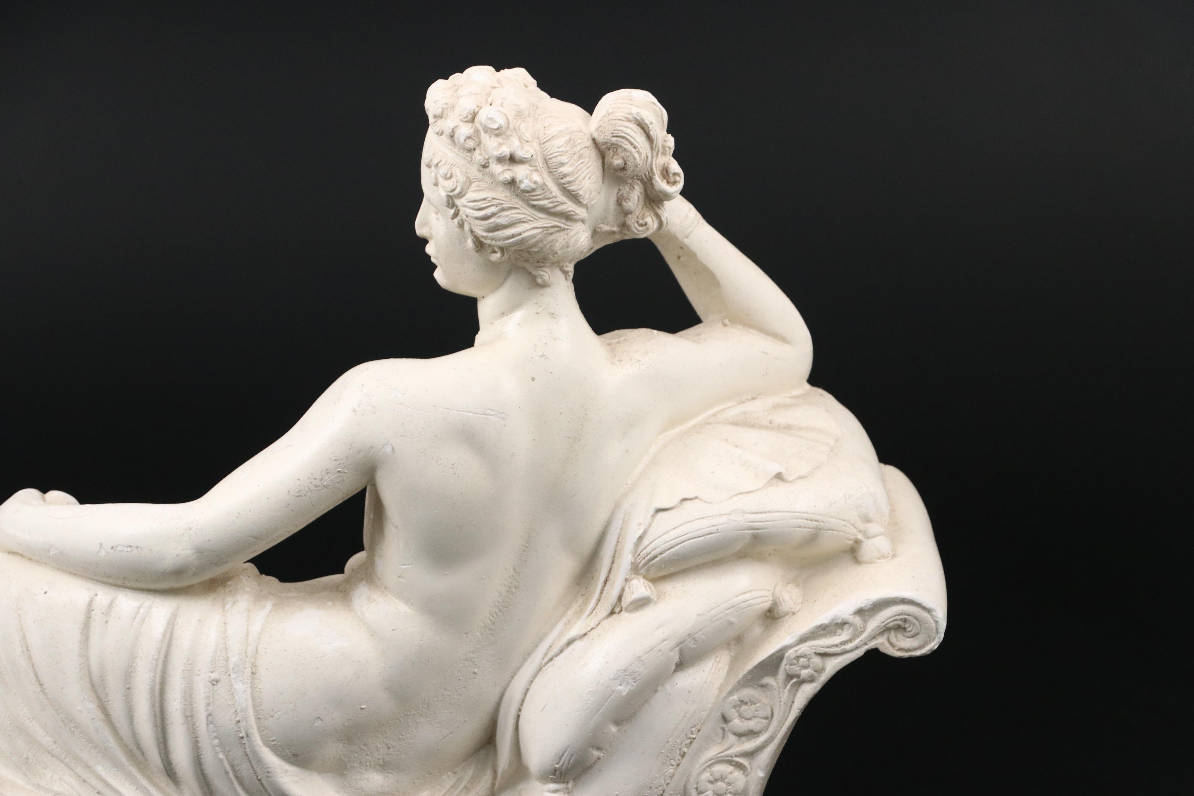 Sphinx Pen Holder with Venus Victrix and Dying Gaul Reproduction Sculptures