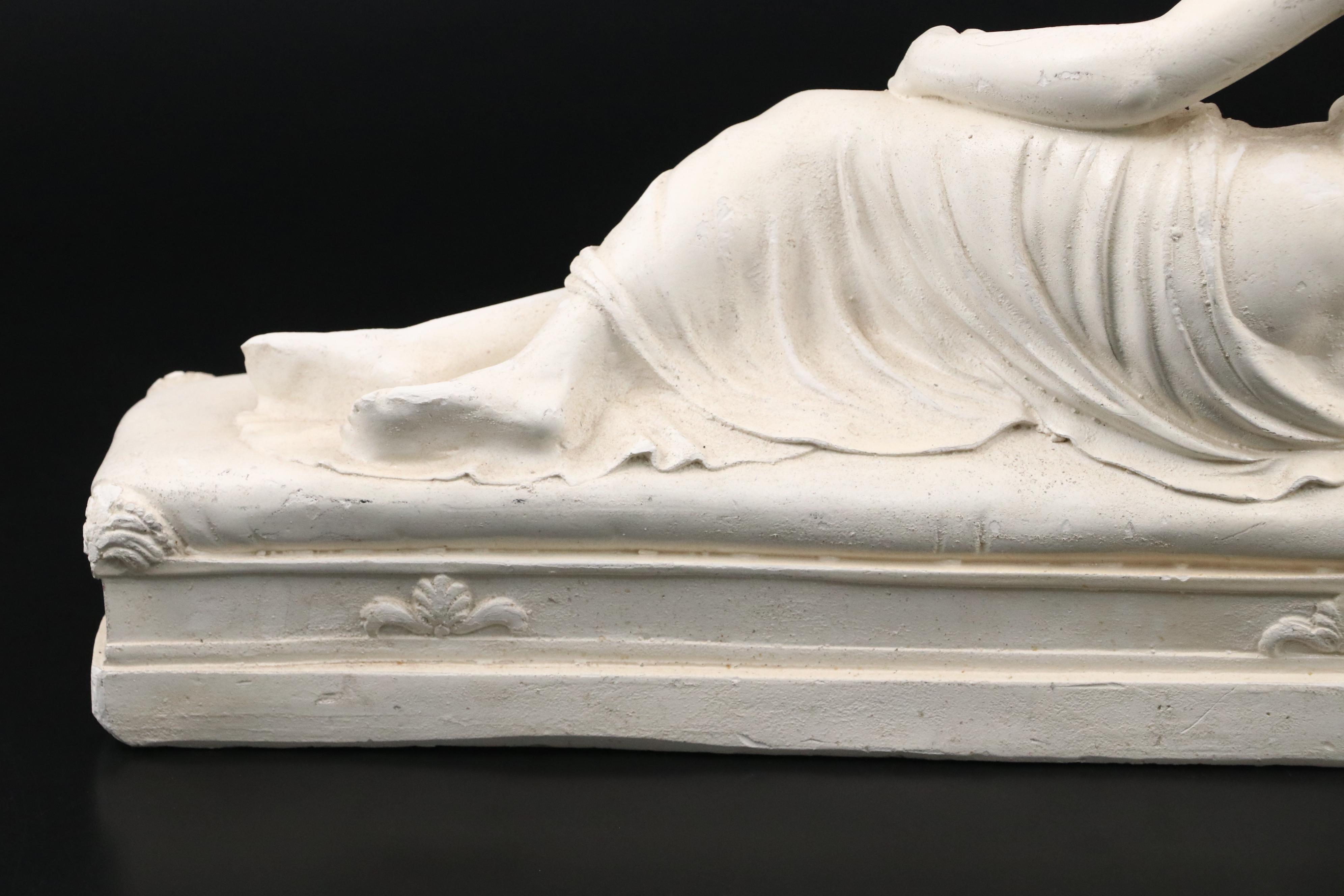 Sphinx Pen Holder with Venus Victrix and Dying Gaul Reproduction Sculptures