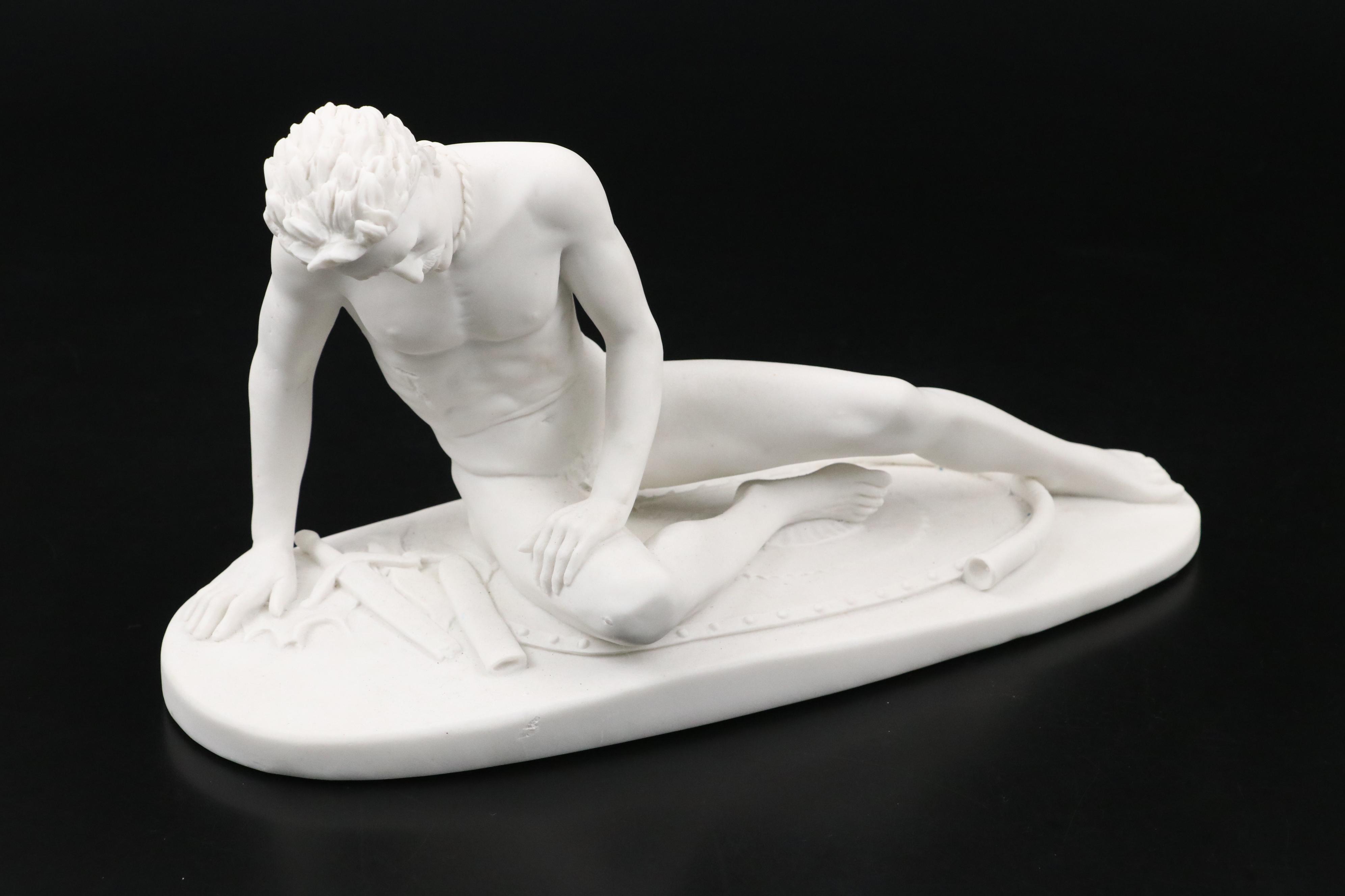 Sphinx Pen Holder with Venus Victrix and Dying Gaul Reproduction Sculptures