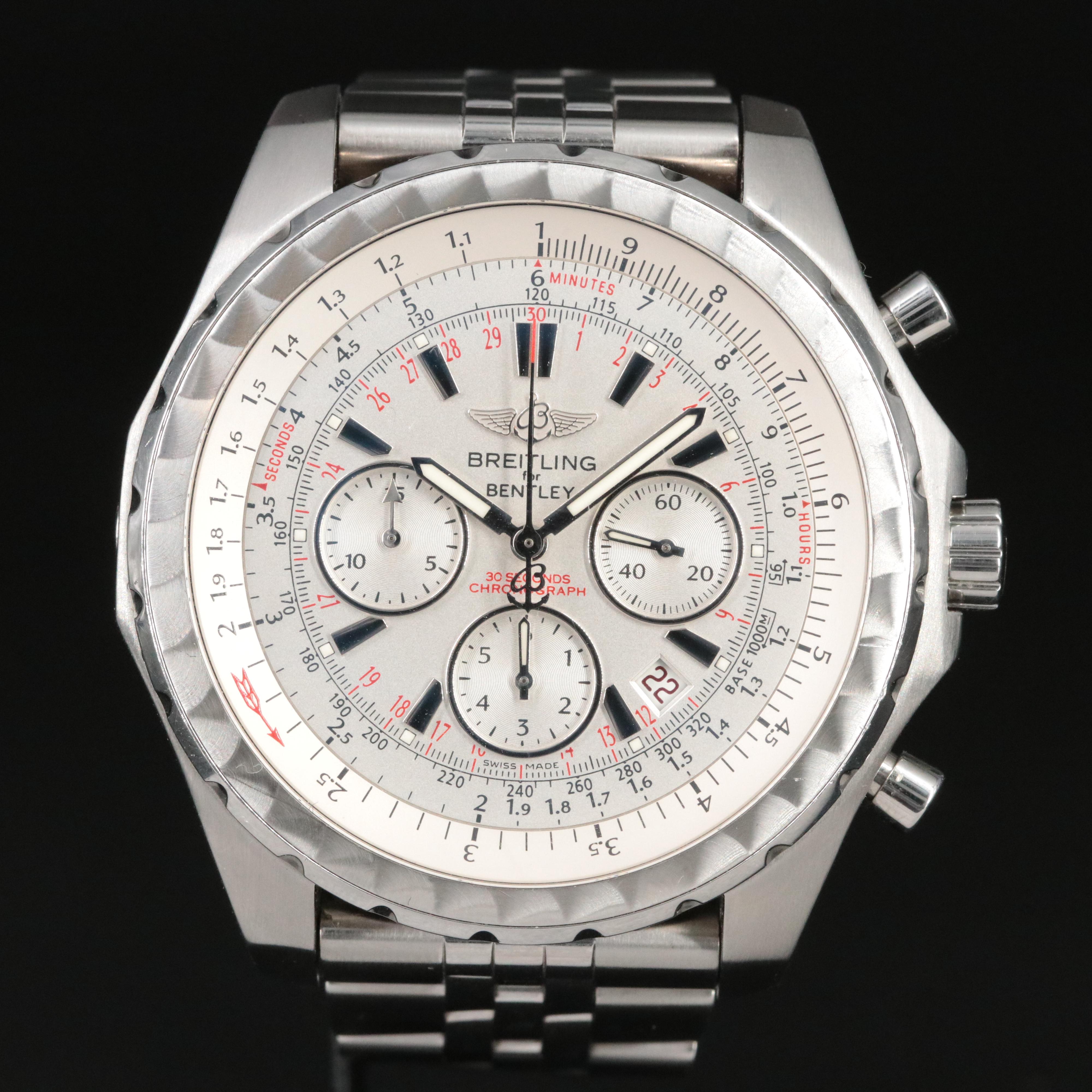 Breitling for Bentley Motors T 30 Seconds Chronograph Automatic Watch