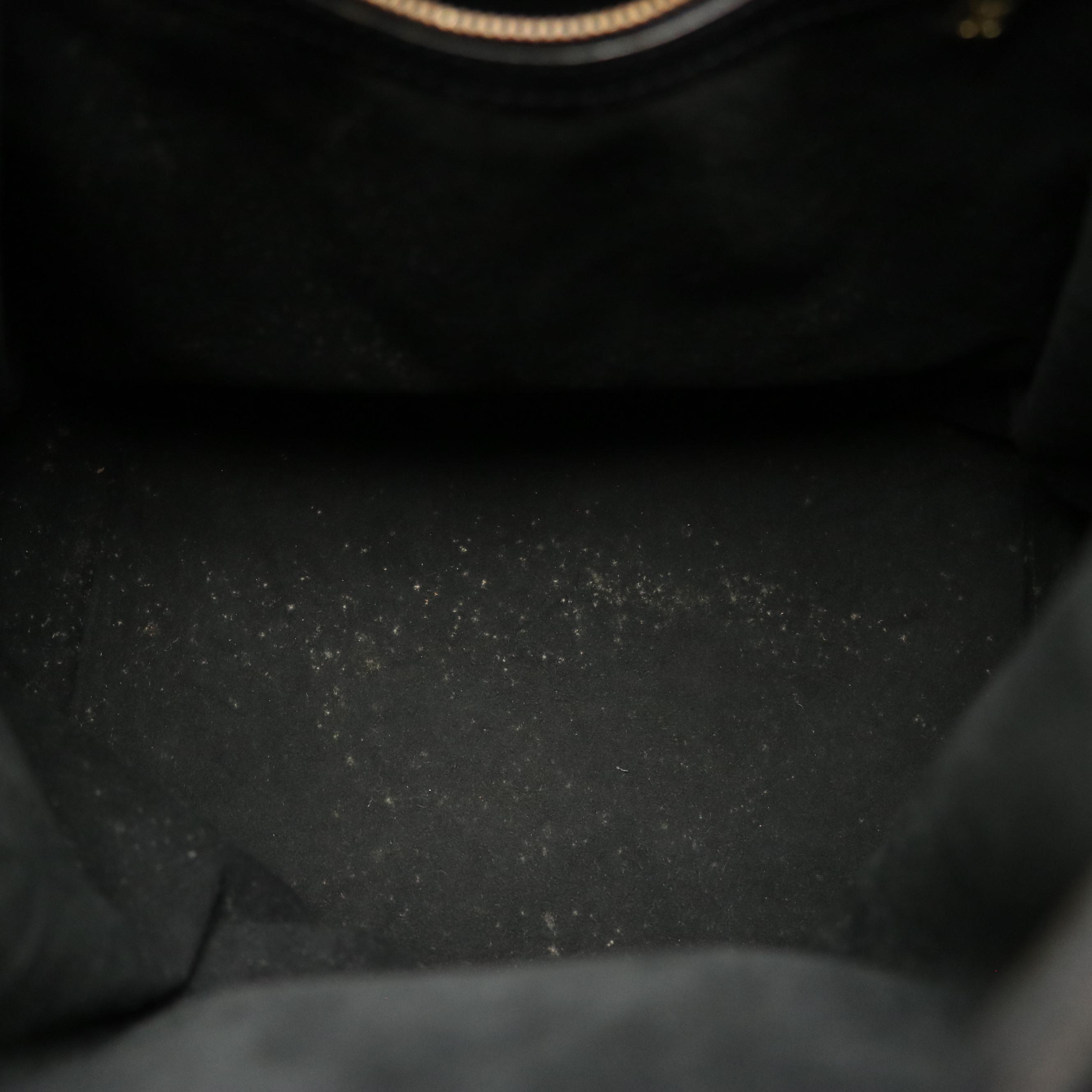 Louis Vuitton Noé Drawstring Bucket Bag in Black Epi Leather