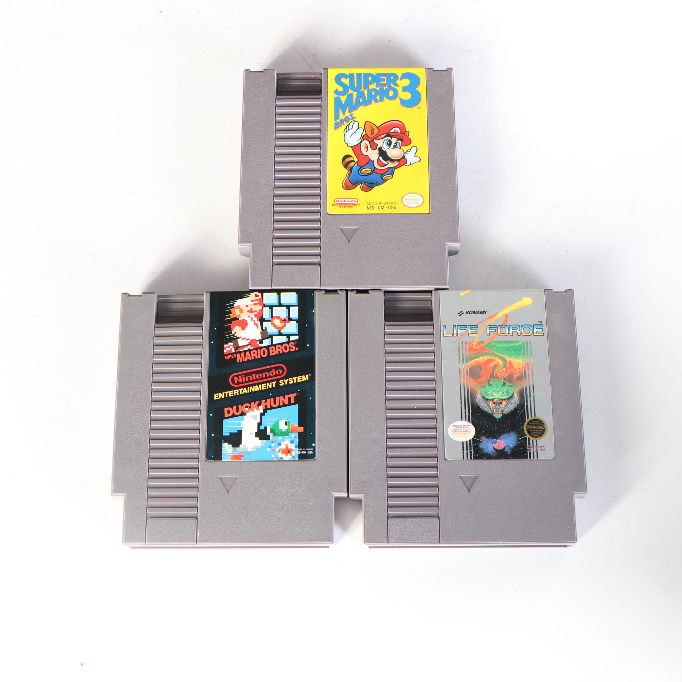 Nintendo Entertainment System Action Set, Advantage Controller and Games