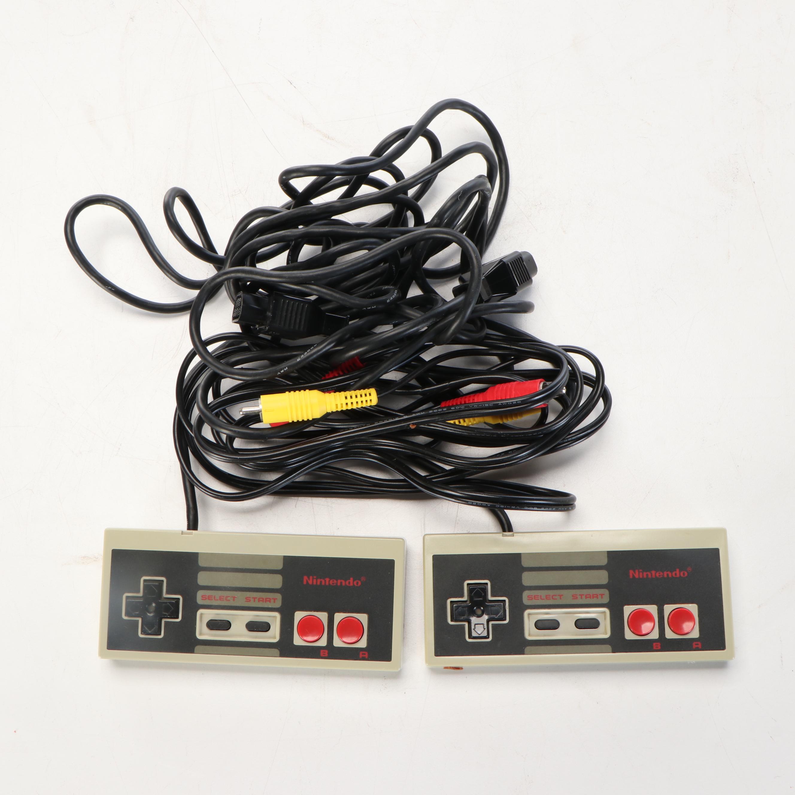 Nintendo Entertainment System Action Set, Advantage Controller and Games