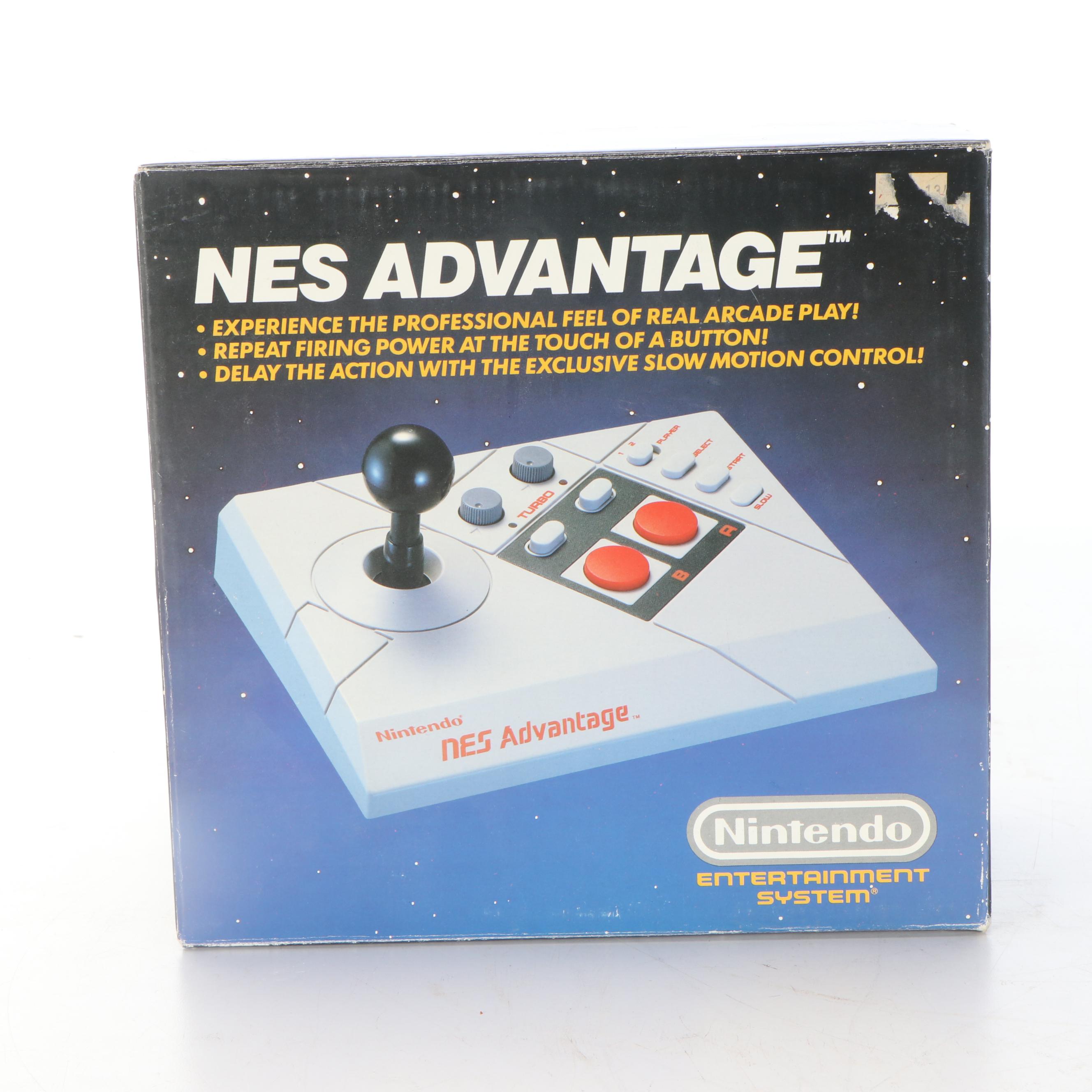 Nintendo Entertainment System Action Set, Advantage Controller and Games