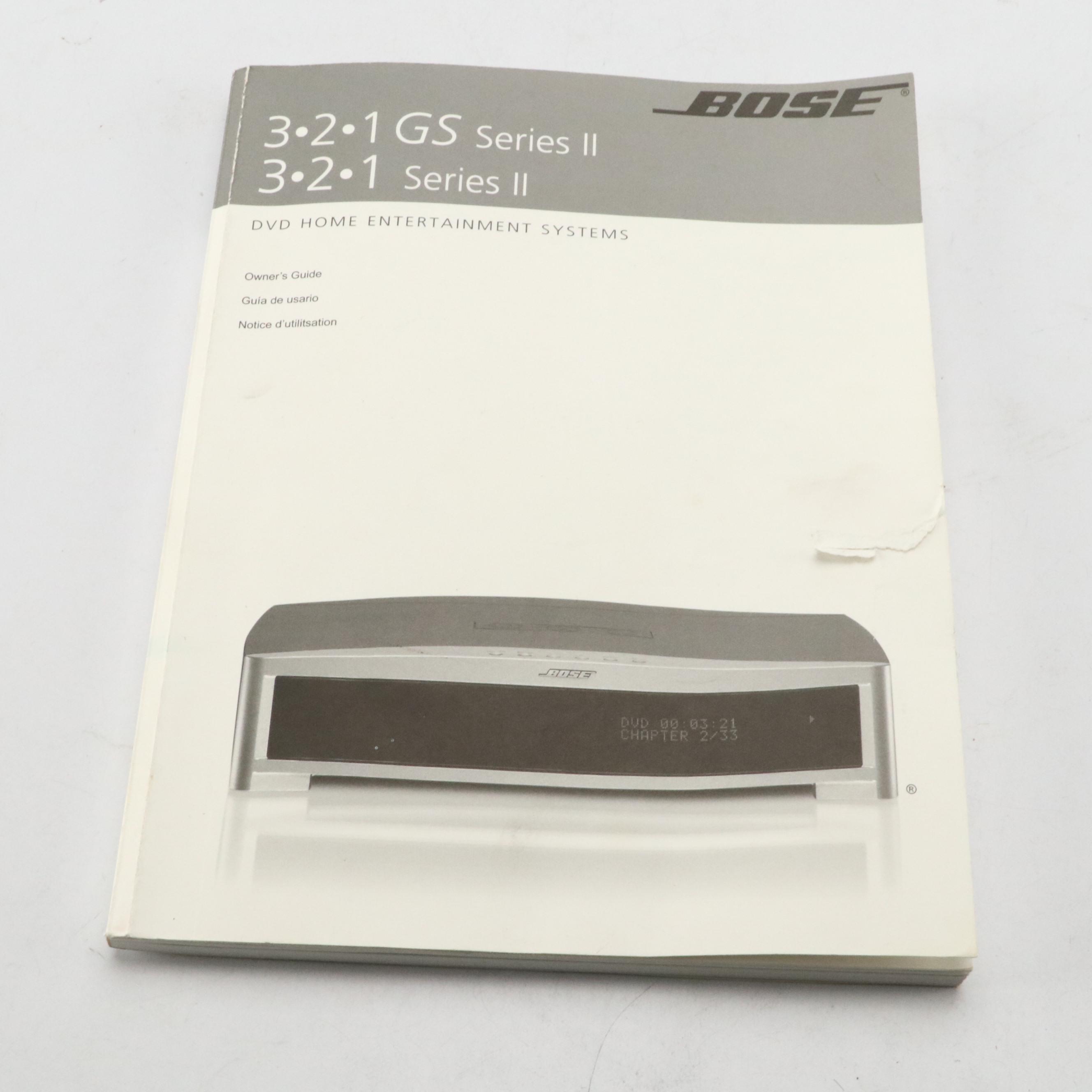 Bose AV3-2-1 Series II Media Center with PS3-2-1 II Speaker System