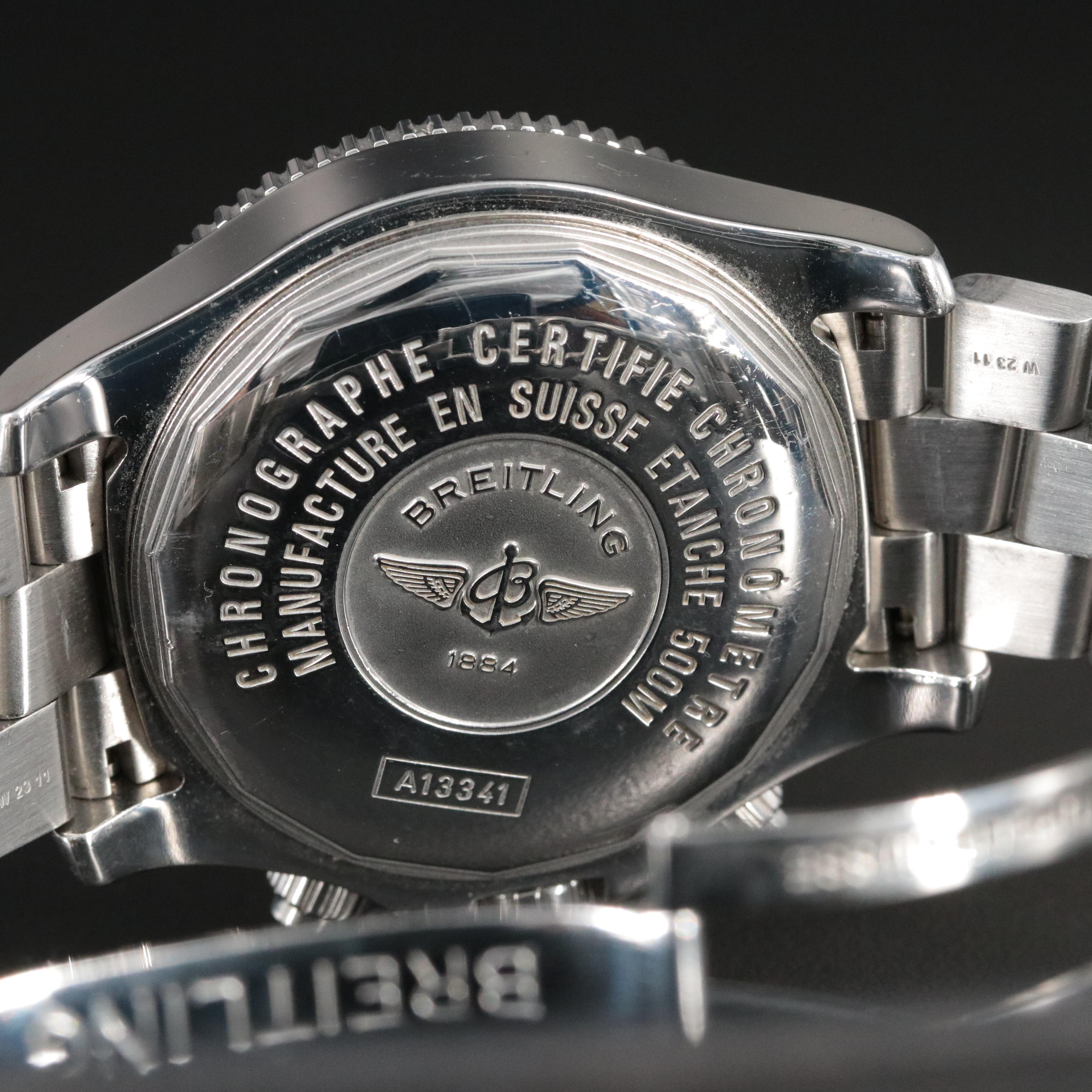 Breitling Superocean 500m Automatic Chronograph Watch
