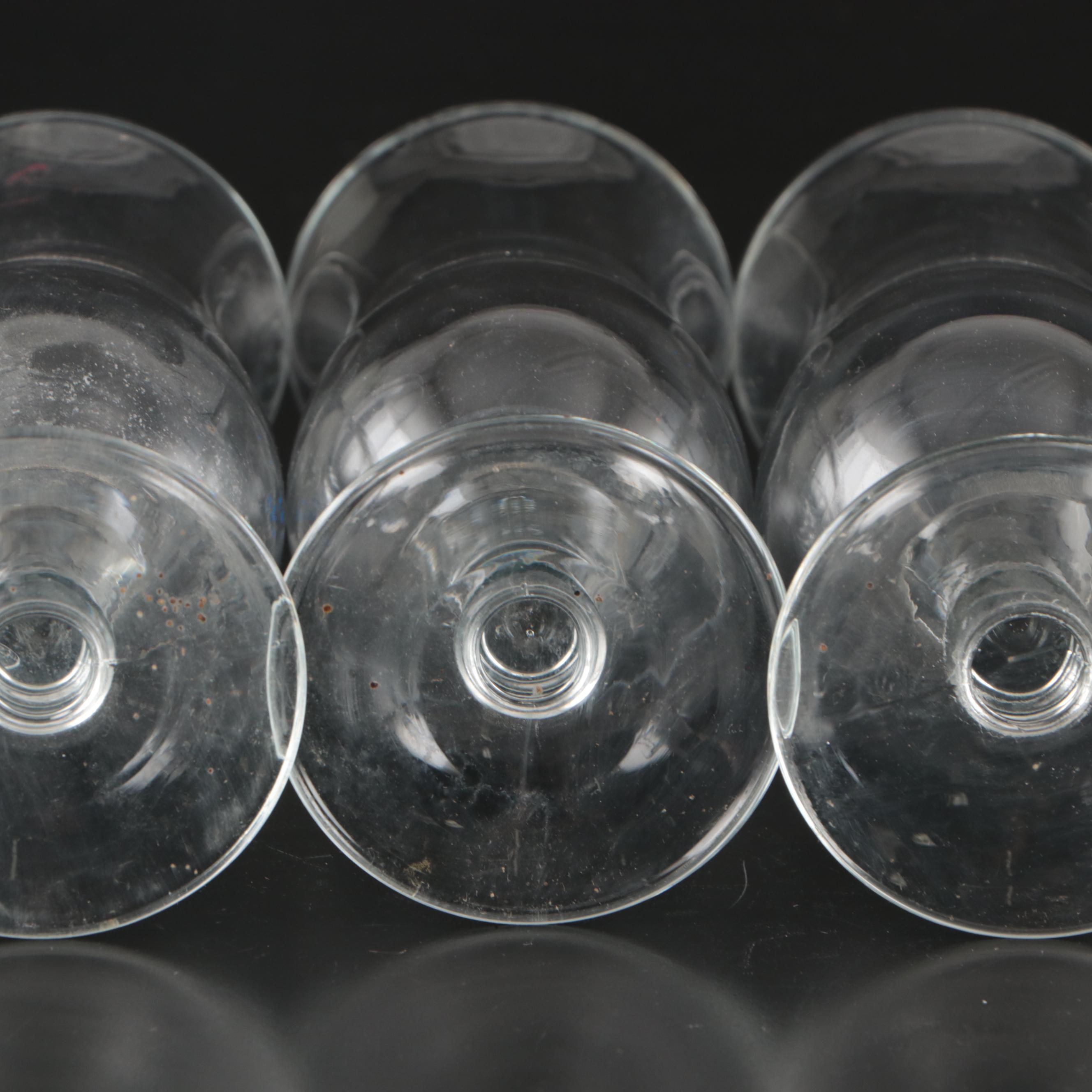 Hurricane Glasses with Other Glass Iced Tea and Goblets