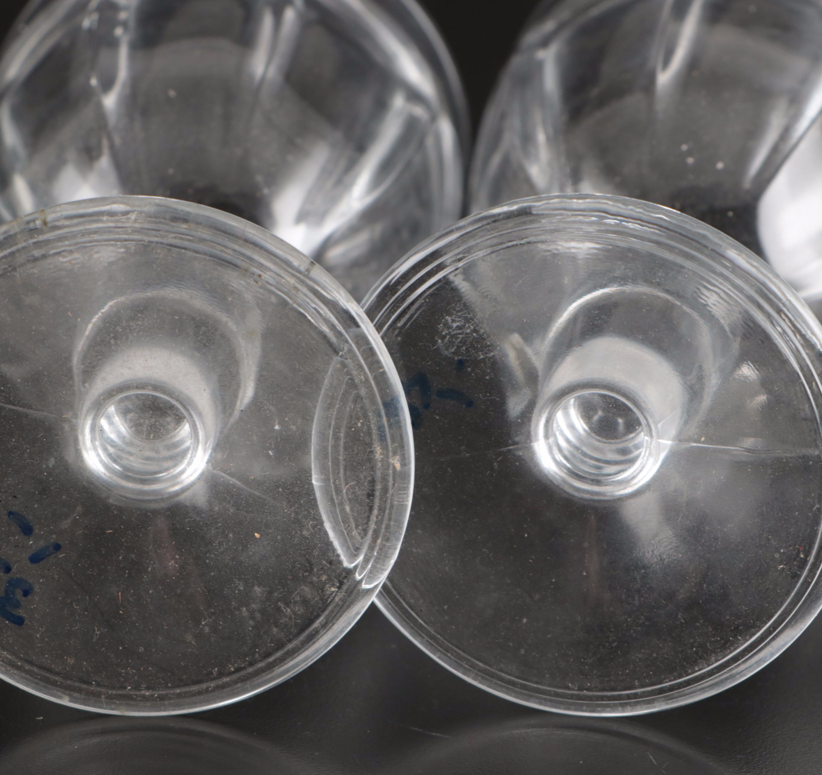 Hurricane Glasses with Other Glass Iced Tea and Goblets