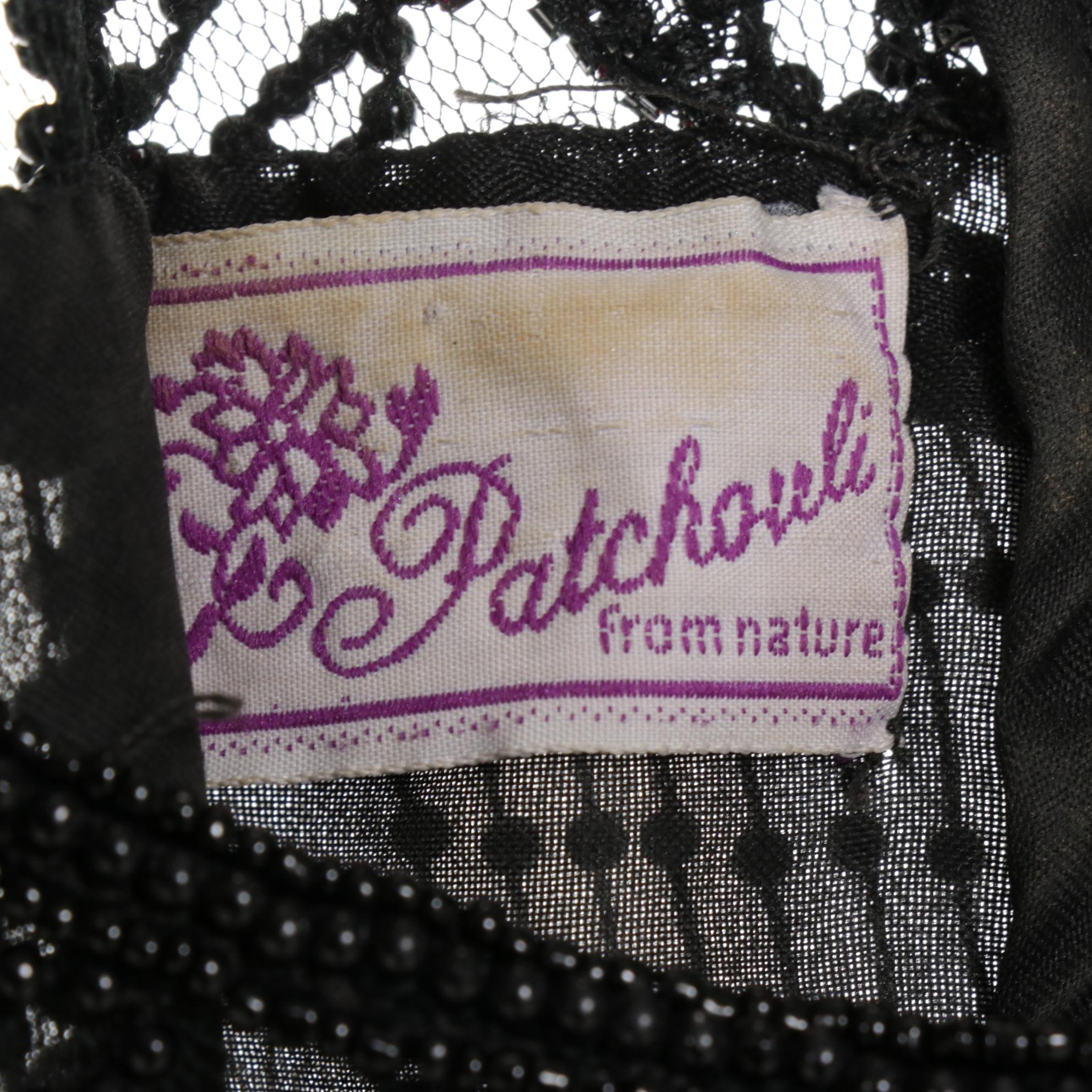 Patchouli From Nature Silk Beaded Dress with More Lace & Sequin Cocktail Dresses