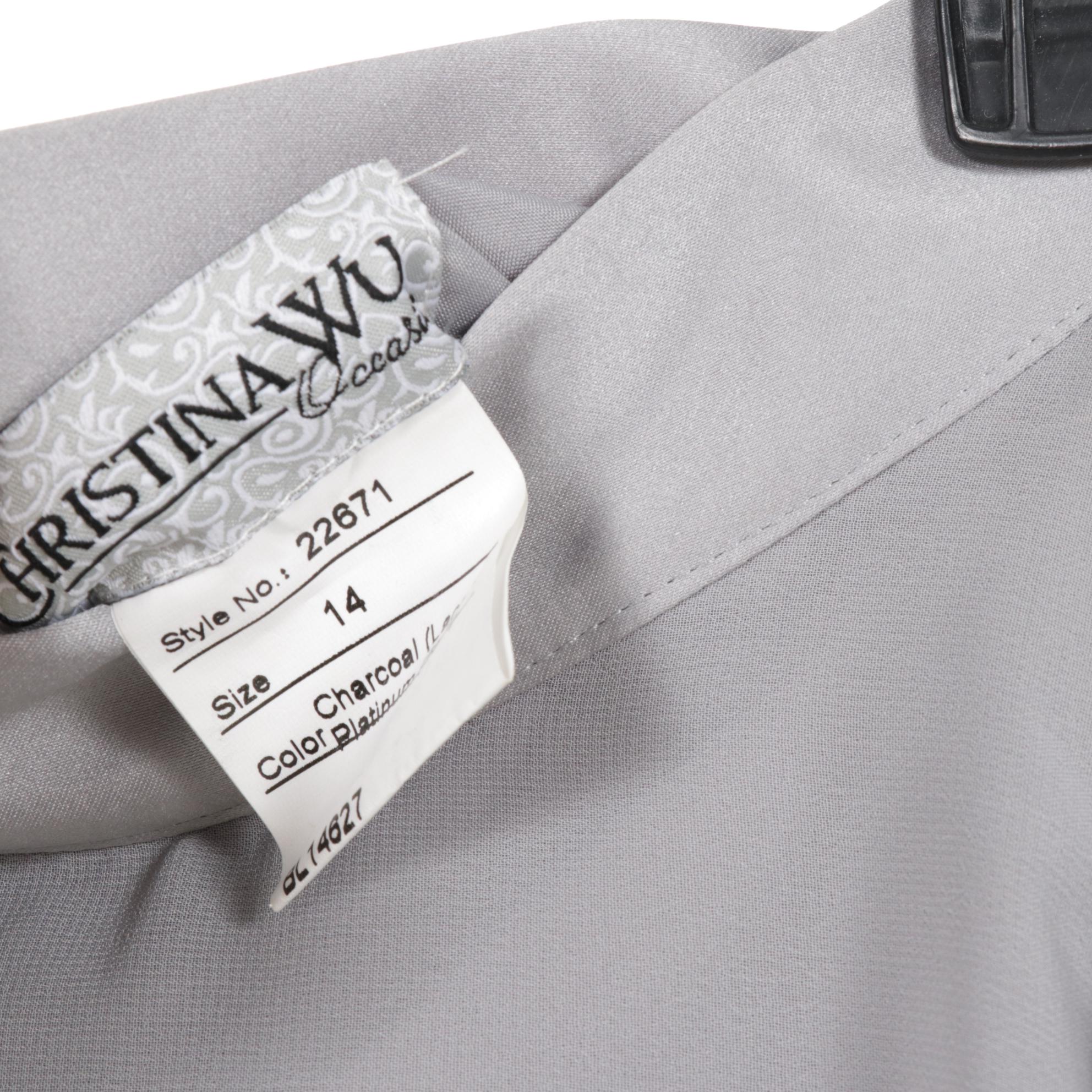 Patchouli From Nature Silk Beaded Dress with More Lace & Sequin Cocktail Dresses