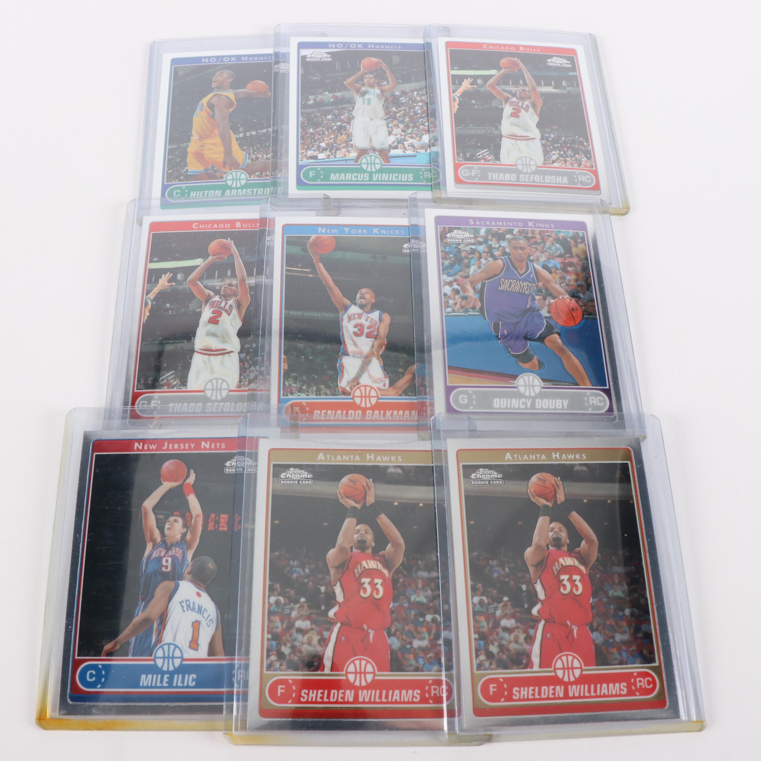 Modern Basketball Lot with Graded Shaq, Carter, Garnet Rookie, and Jordan