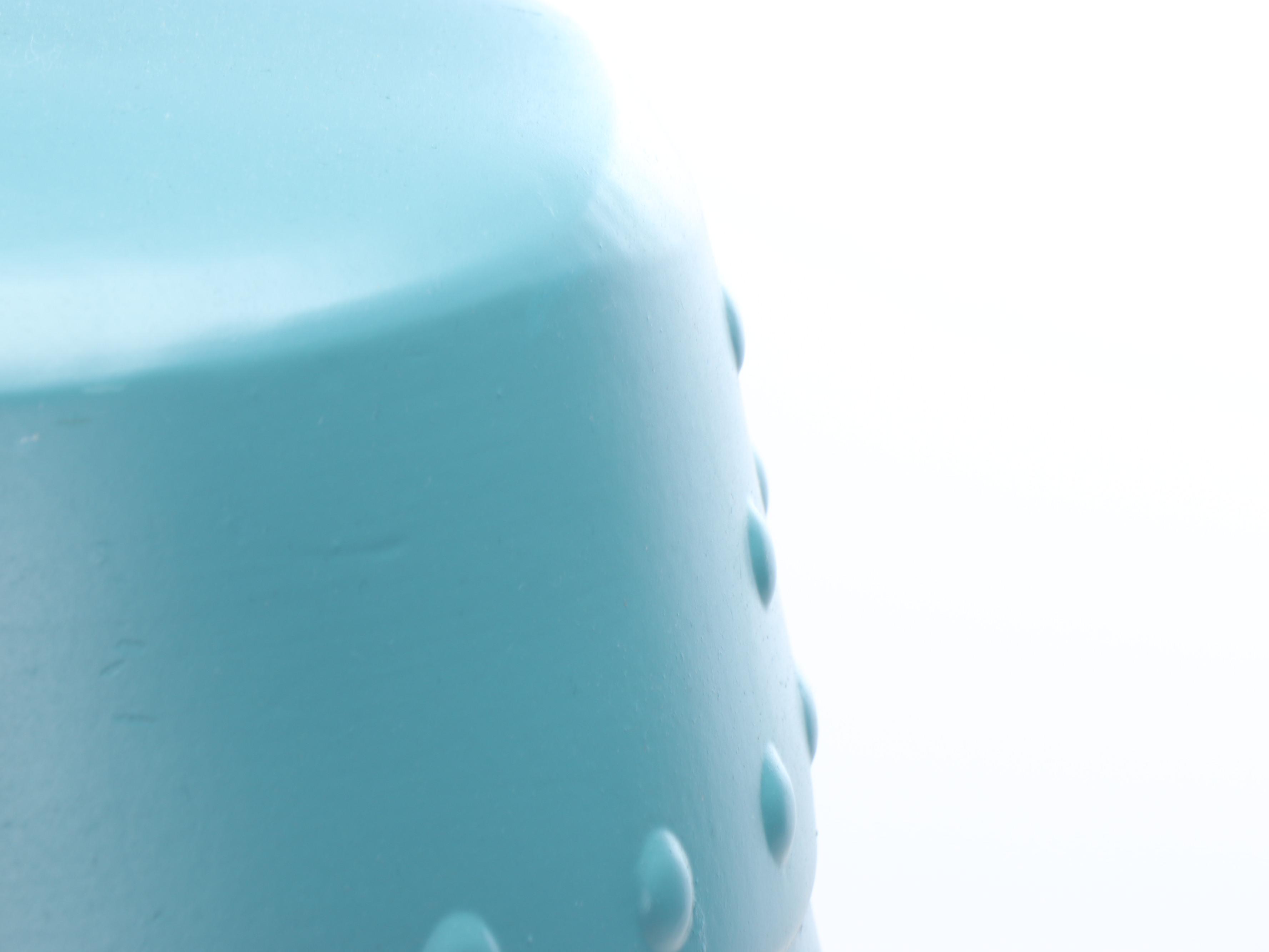 Chinese Modern Ming Blue Ceramic Garden Stool