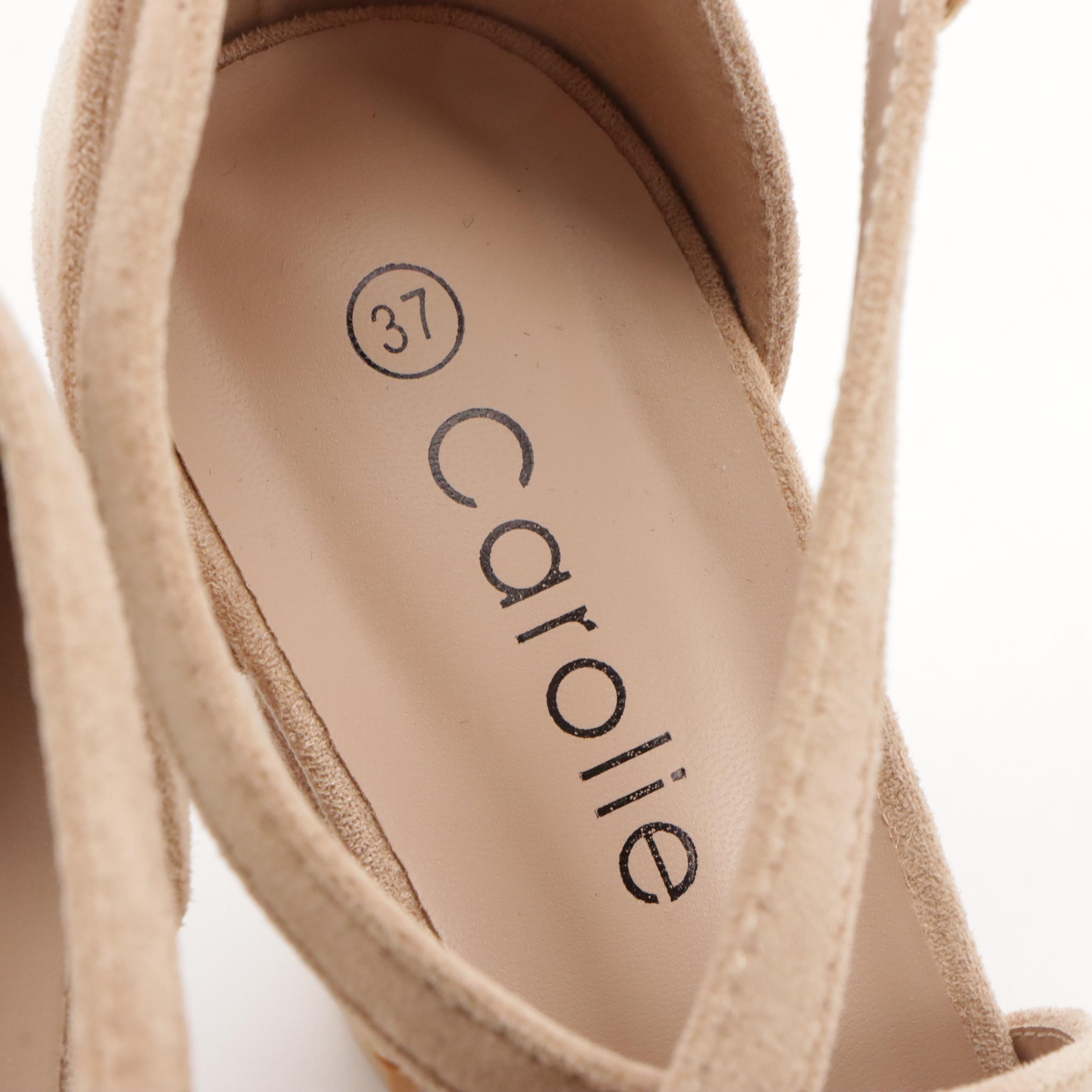 Louise Et Cie Kenbeck Lavender Leather Sandals with More High Heeled Shoes