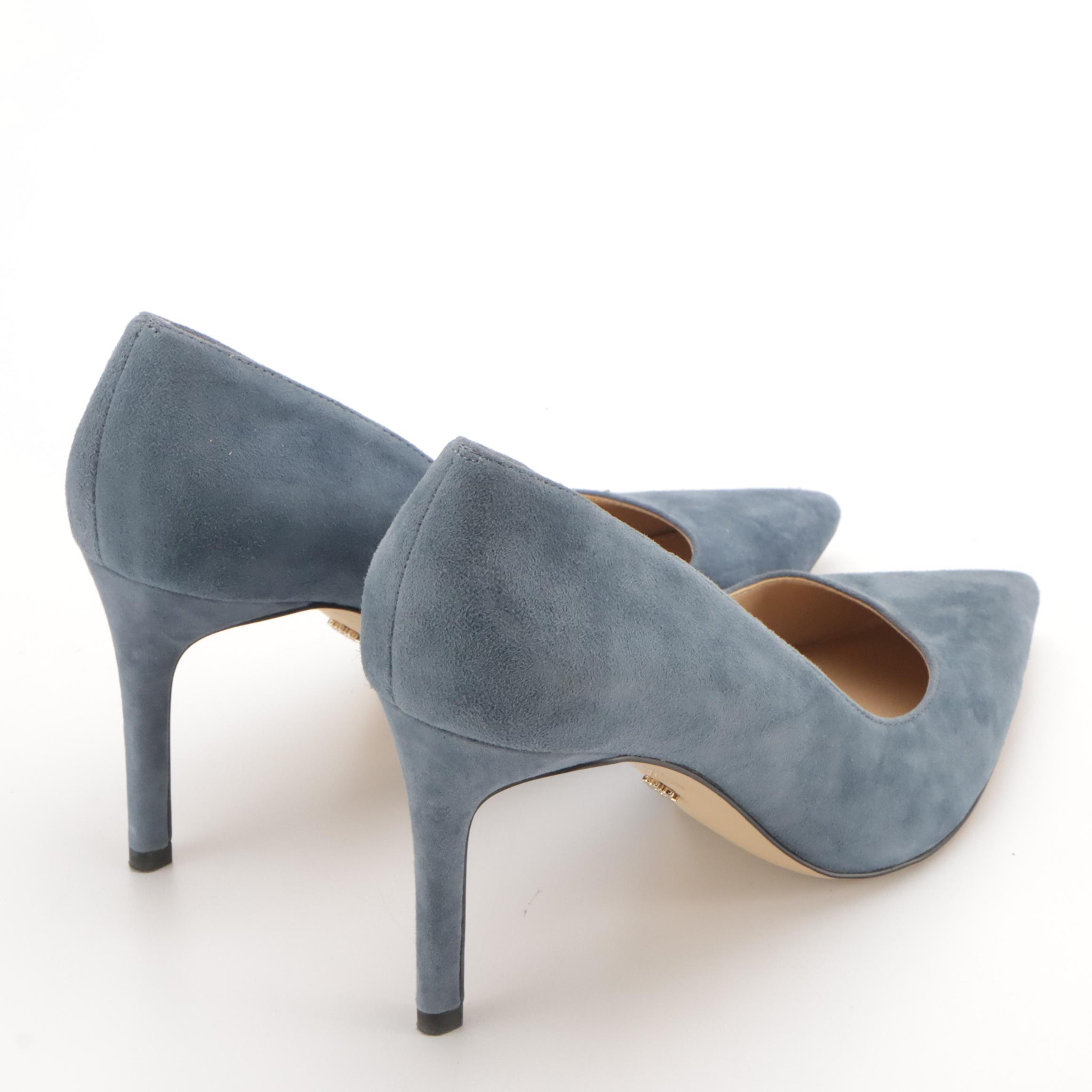 Louise Et Cie Kenbeck Lavender Leather Sandals with More High Heeled Shoes