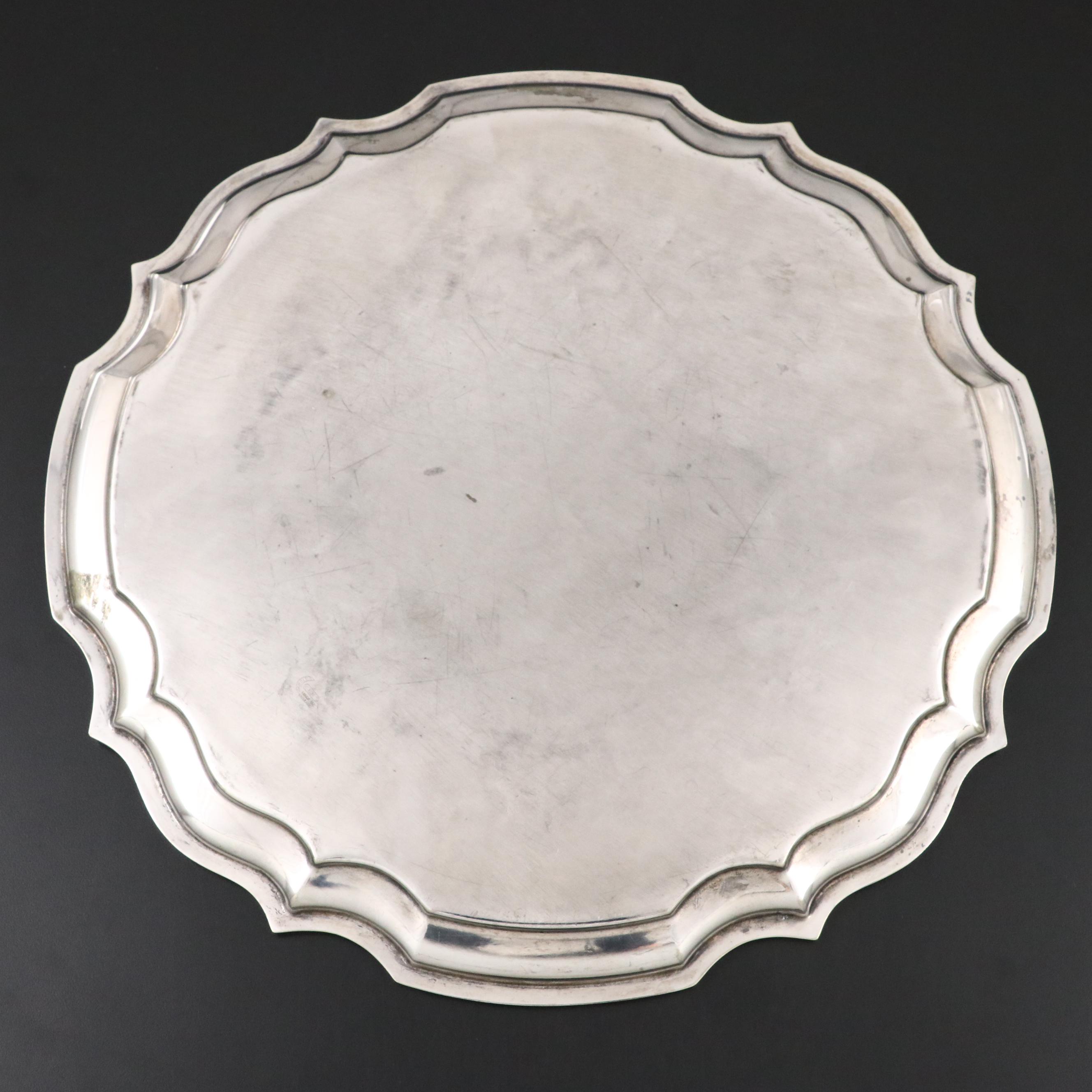 Antique Lawrence B. Smith & J. B. Chatterley Silver Plate Trays