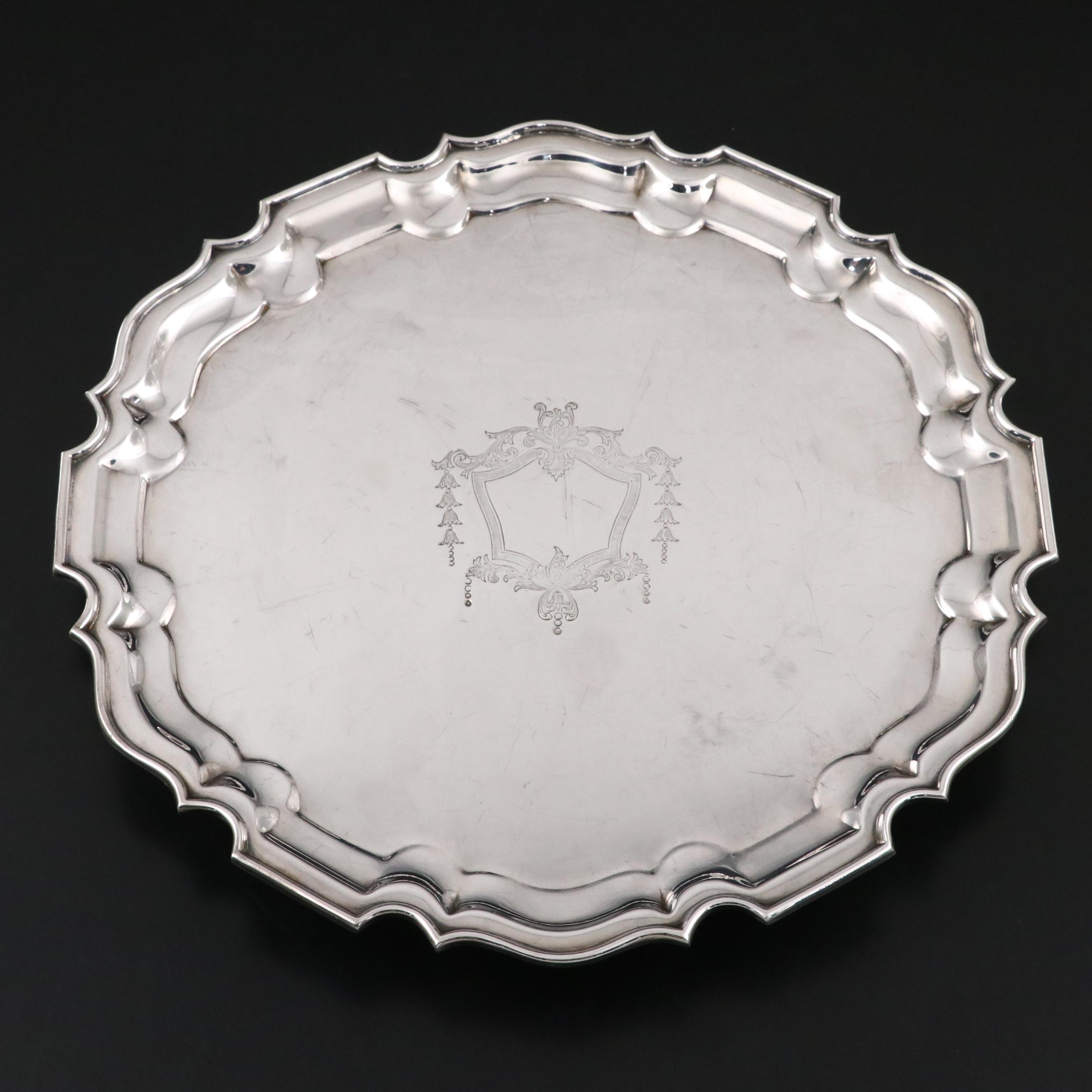 Antique Lawrence B. Smith & J. B. Chatterley Silver Plate Trays