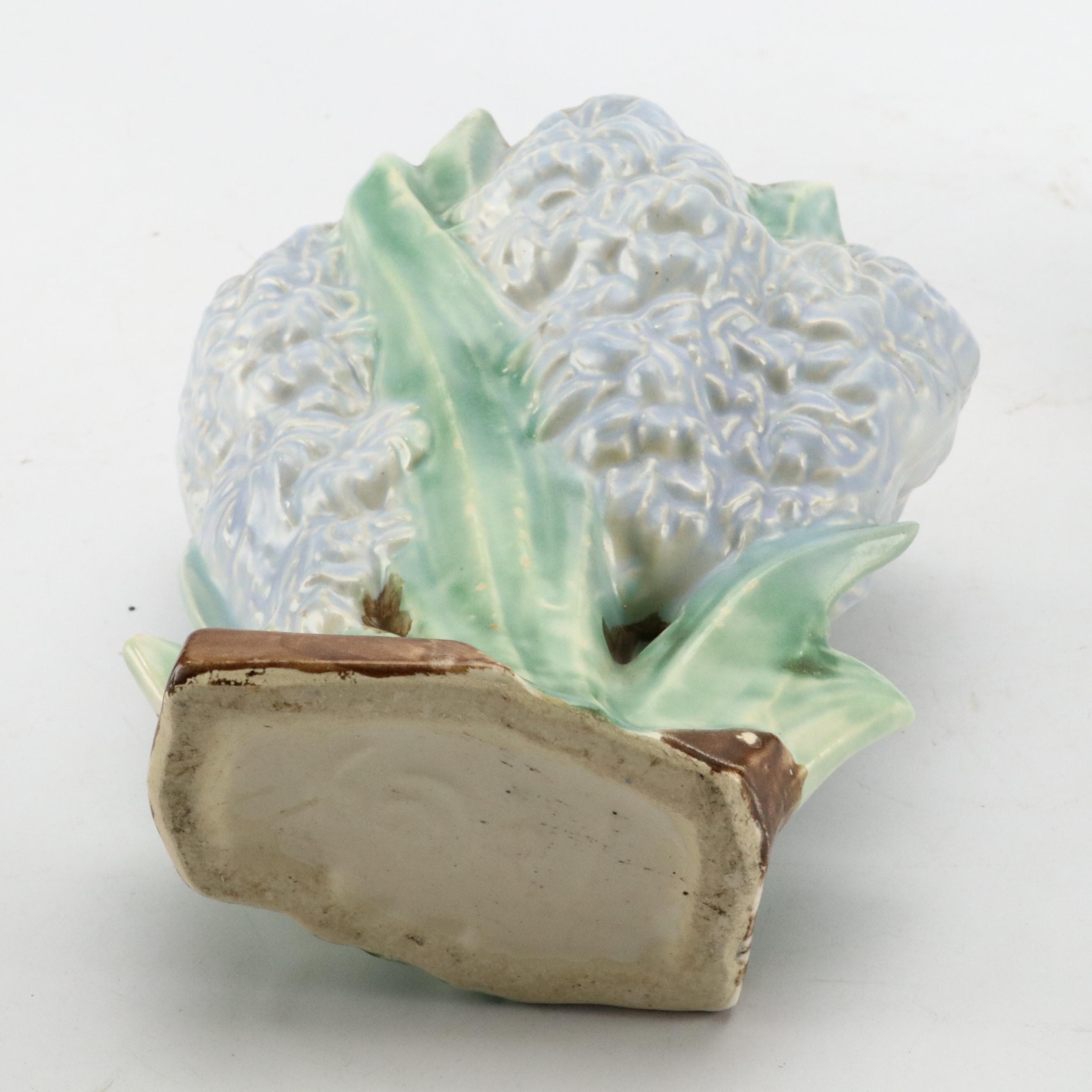 McCoy Ceramic Vase with Ceramic Ewer and Ceramic Candle Holders