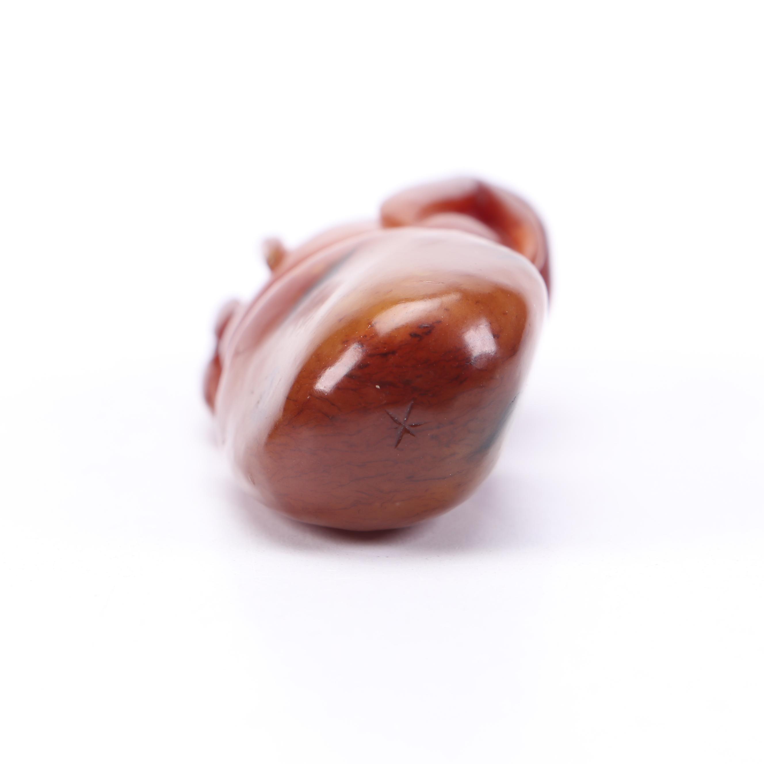 Chinese Carved Serpentine Double Gourd