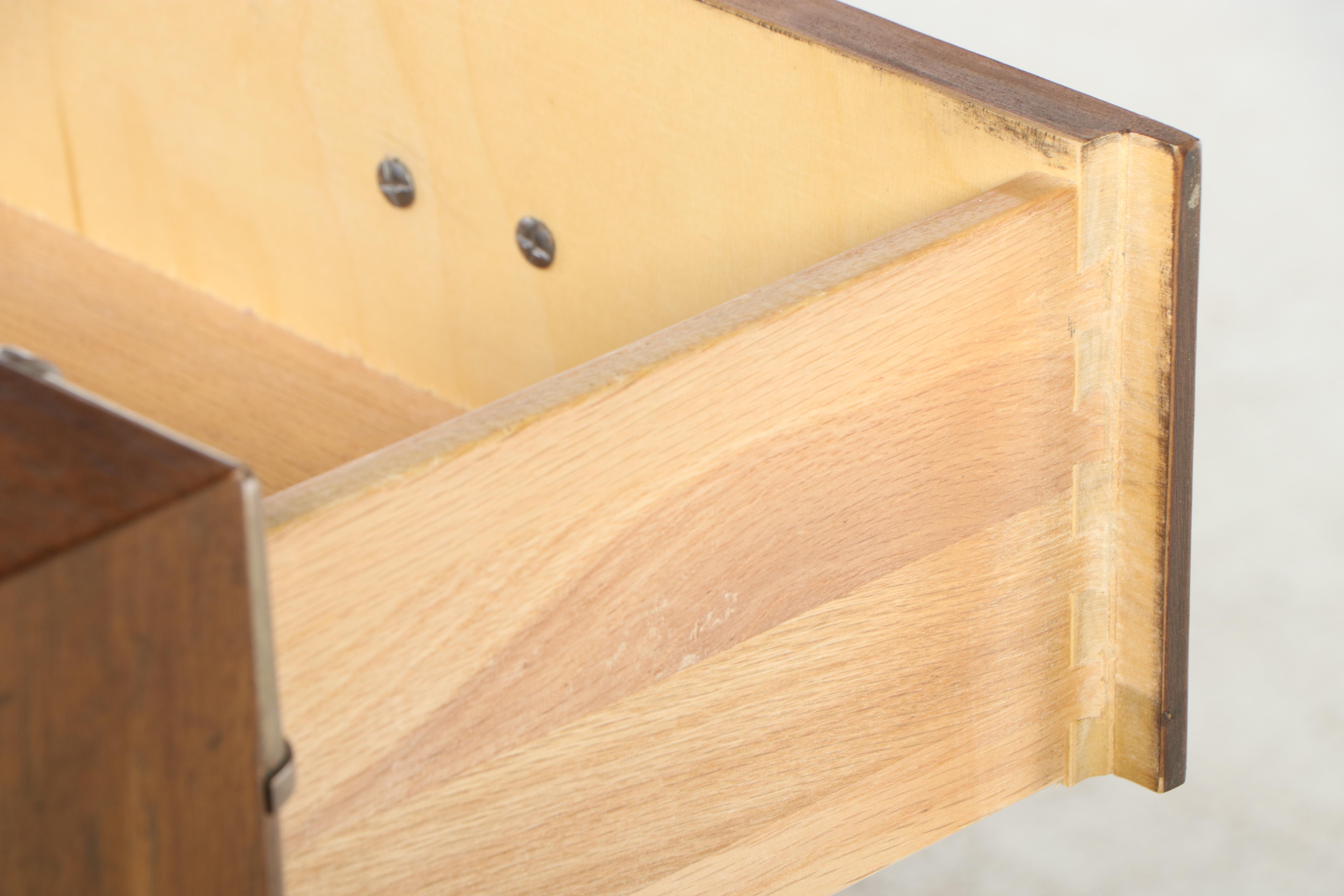 Drexel-Heritage "Accolade" Campaign Style Oak Buffet, Late 20th Century