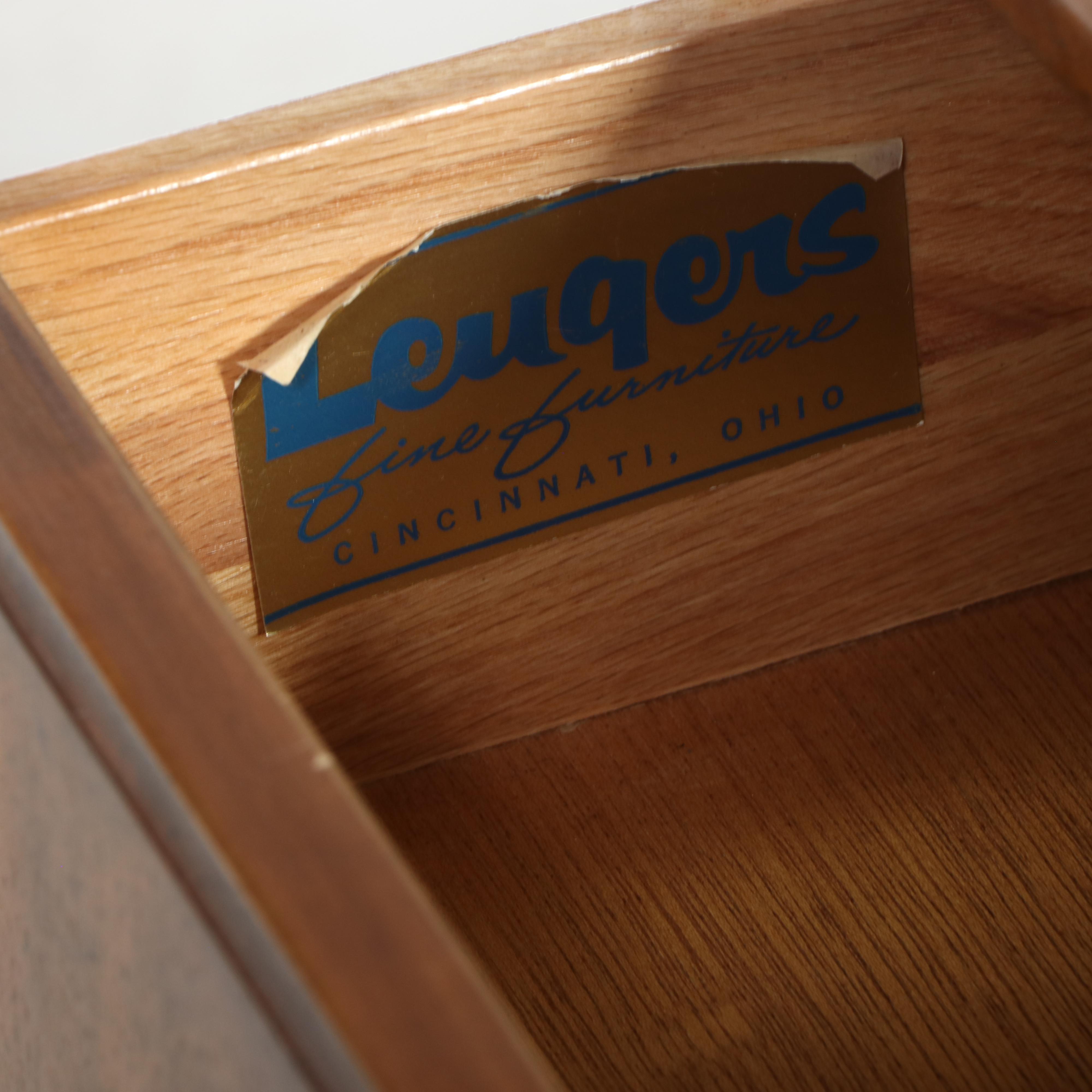 Drexel-Heritage "Accolade" Campaign Style Oak Buffet, Late 20th Century