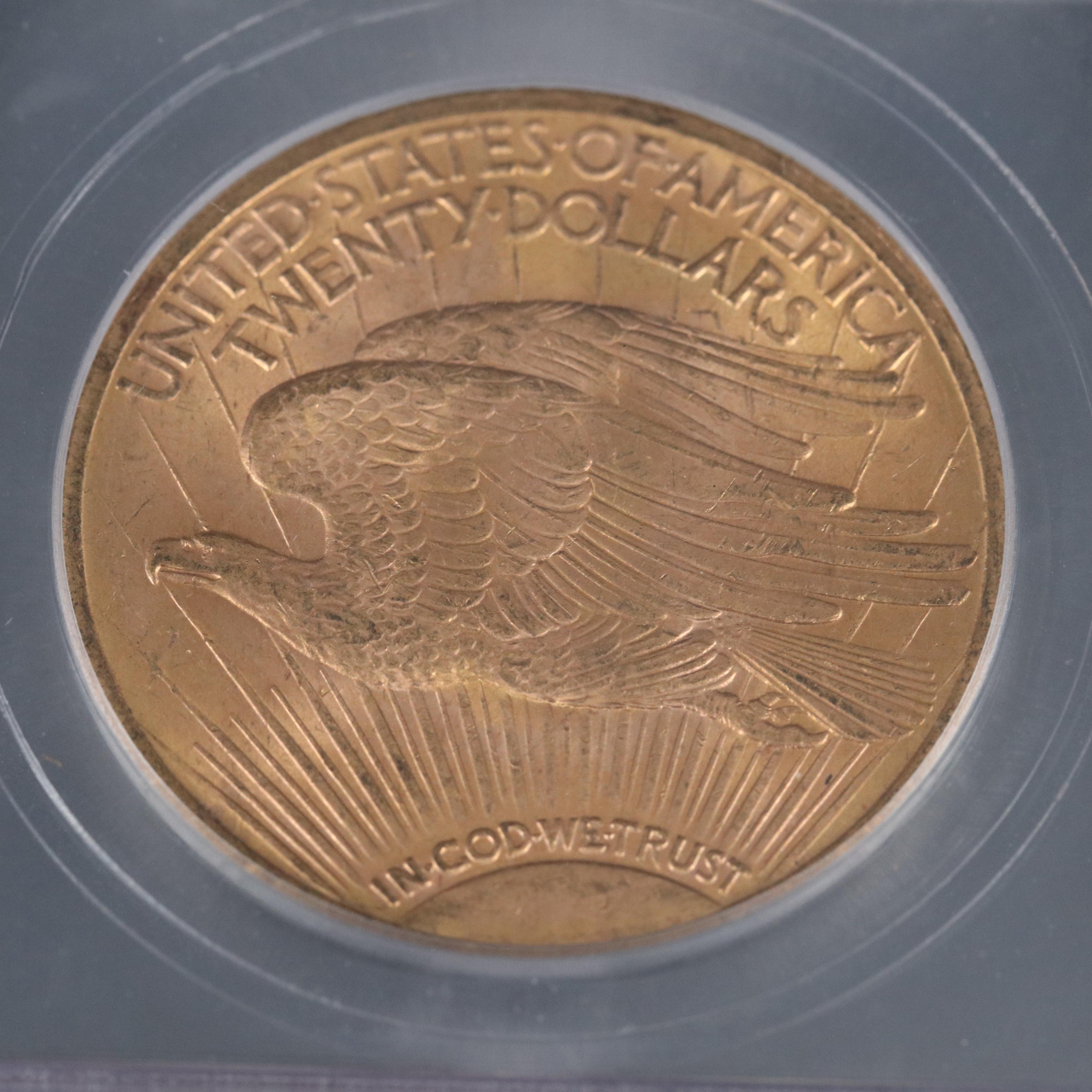 ICG Graded MS64 1923 Saint Gaudens $20 Gold Coin