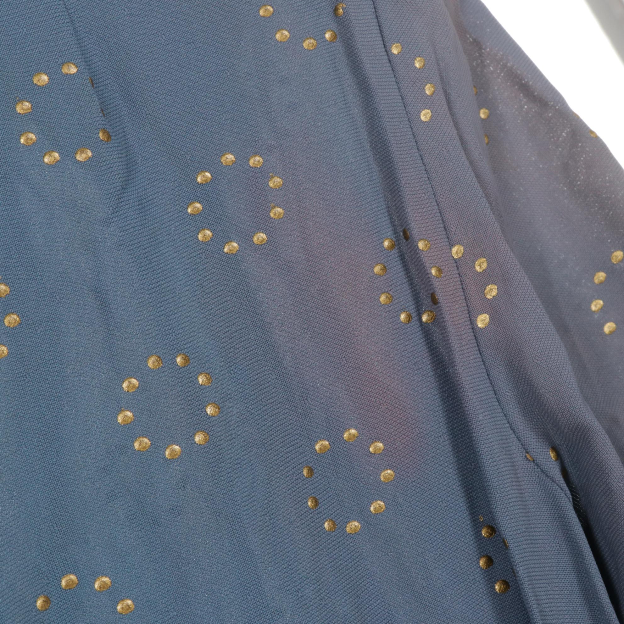 Striped Skirt Suit, Embellished Drop Waist Dress & More in 1940s Wardrobe Set