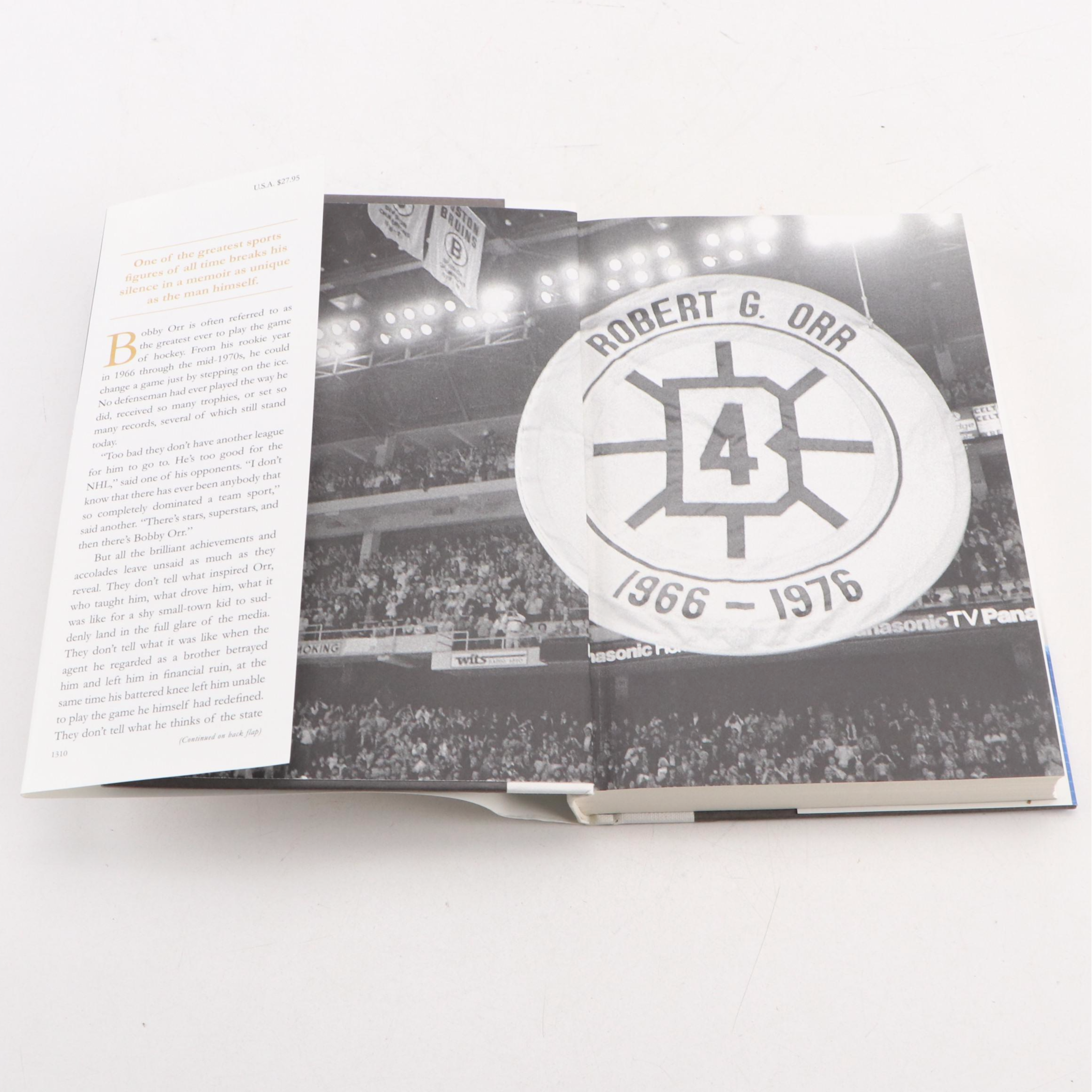 Signed First Printing "Orr: My Story" by Bobby Orr, 2013