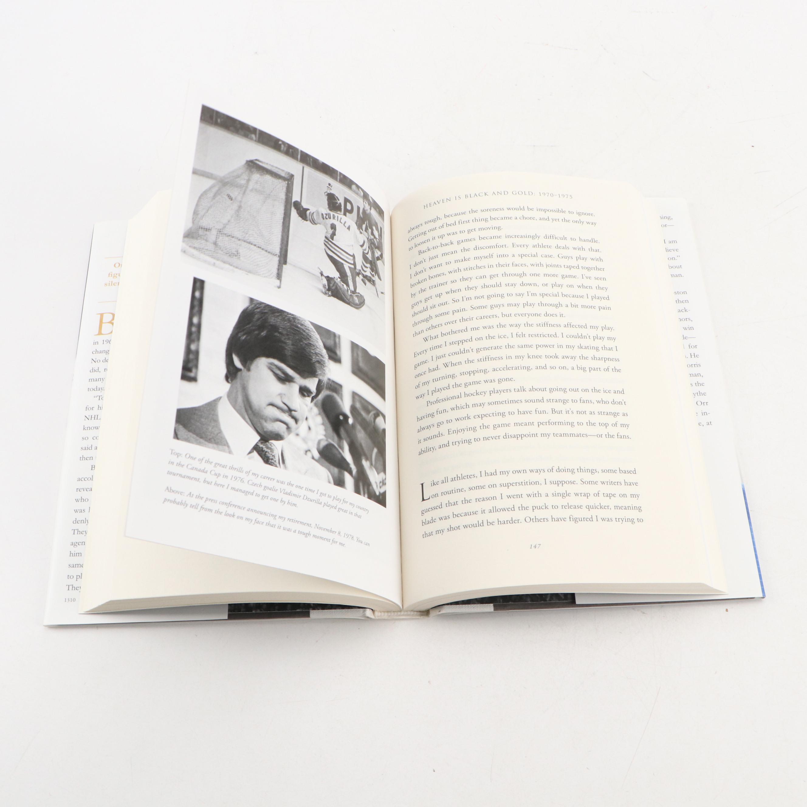 Signed First Printing "Orr: My Story" by Bobby Orr, 2013