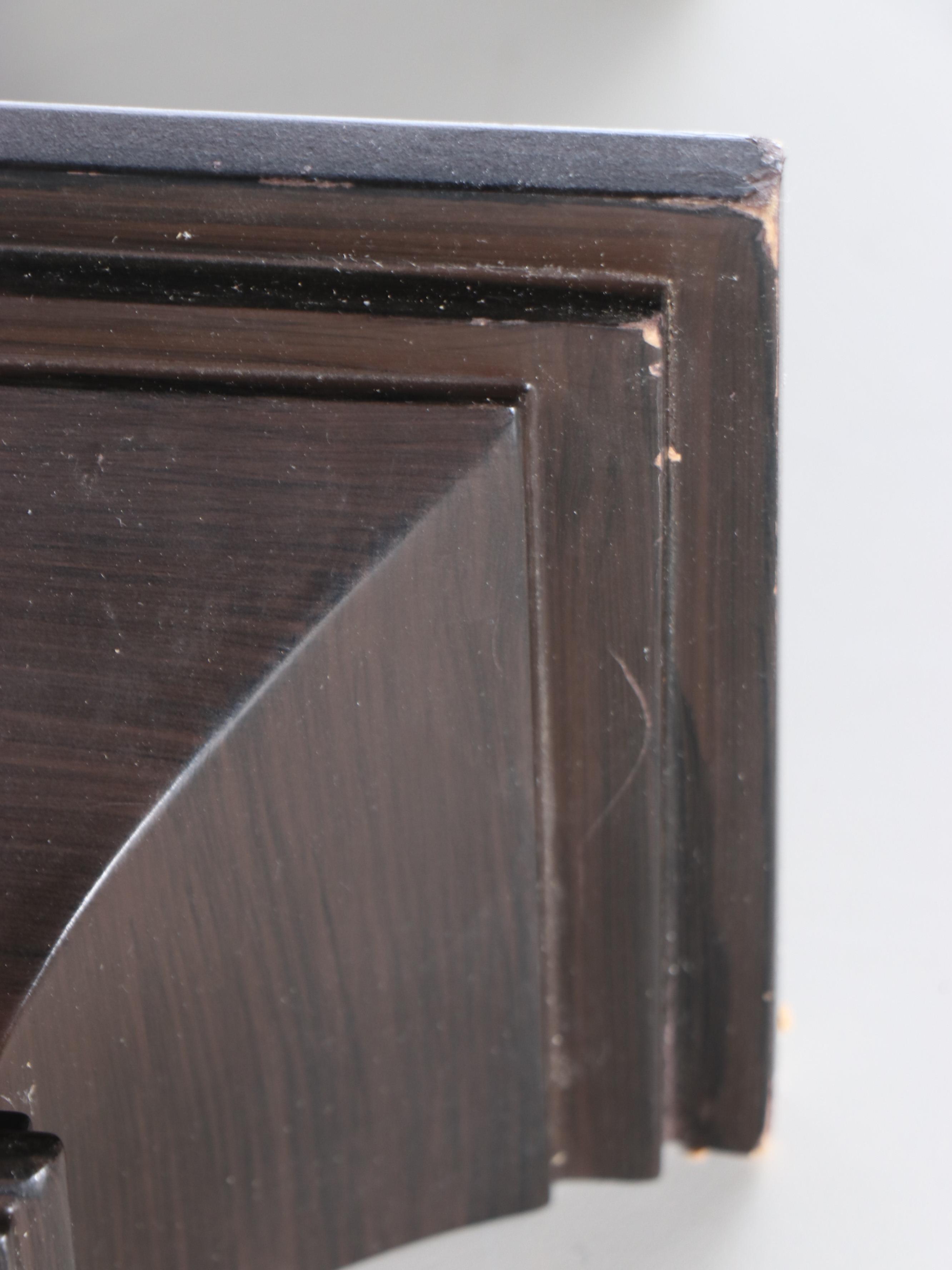 Pottery Barn Wood Floating Shelves with Plate Grooves