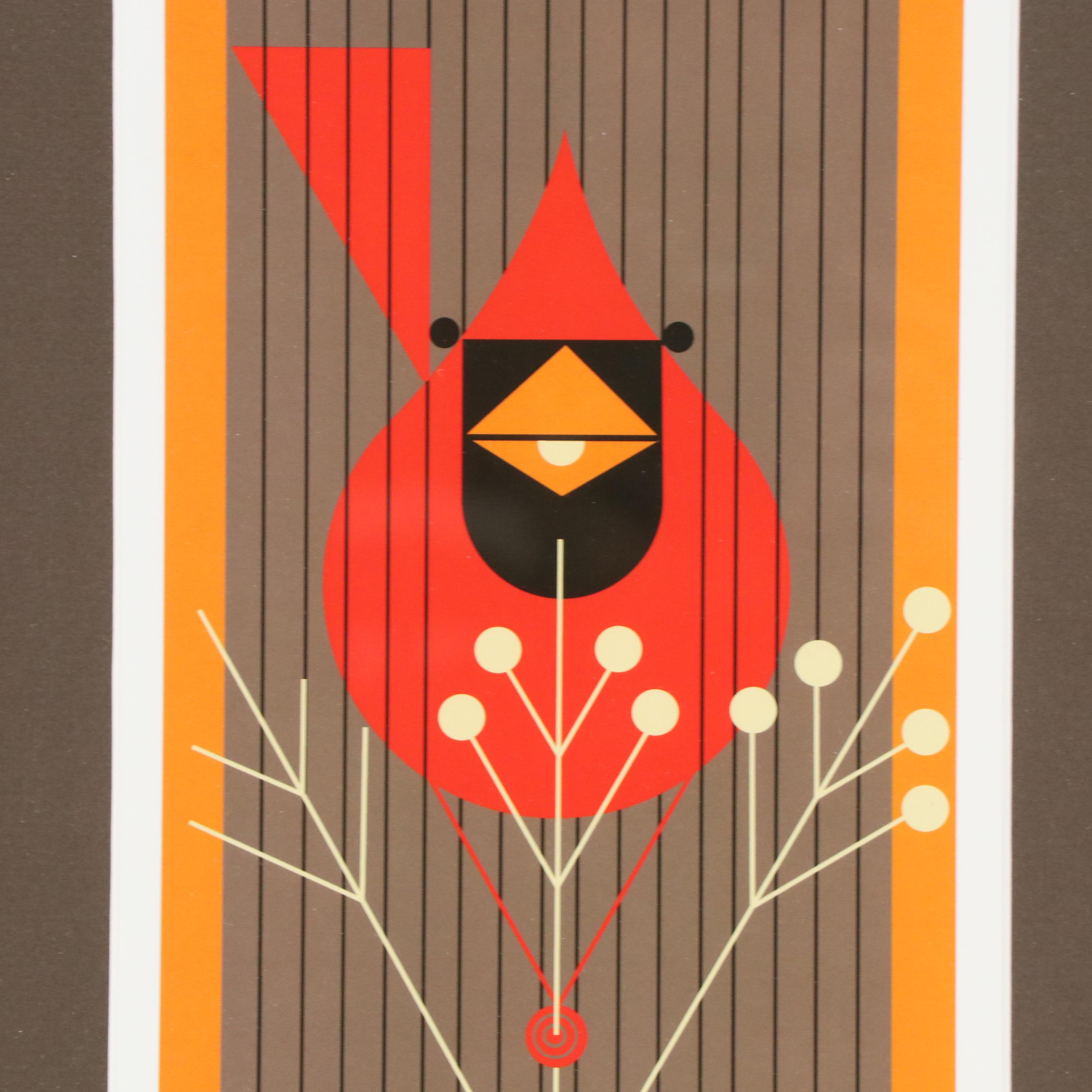 Offset Lithograph After Charley Harper "October Edibles"