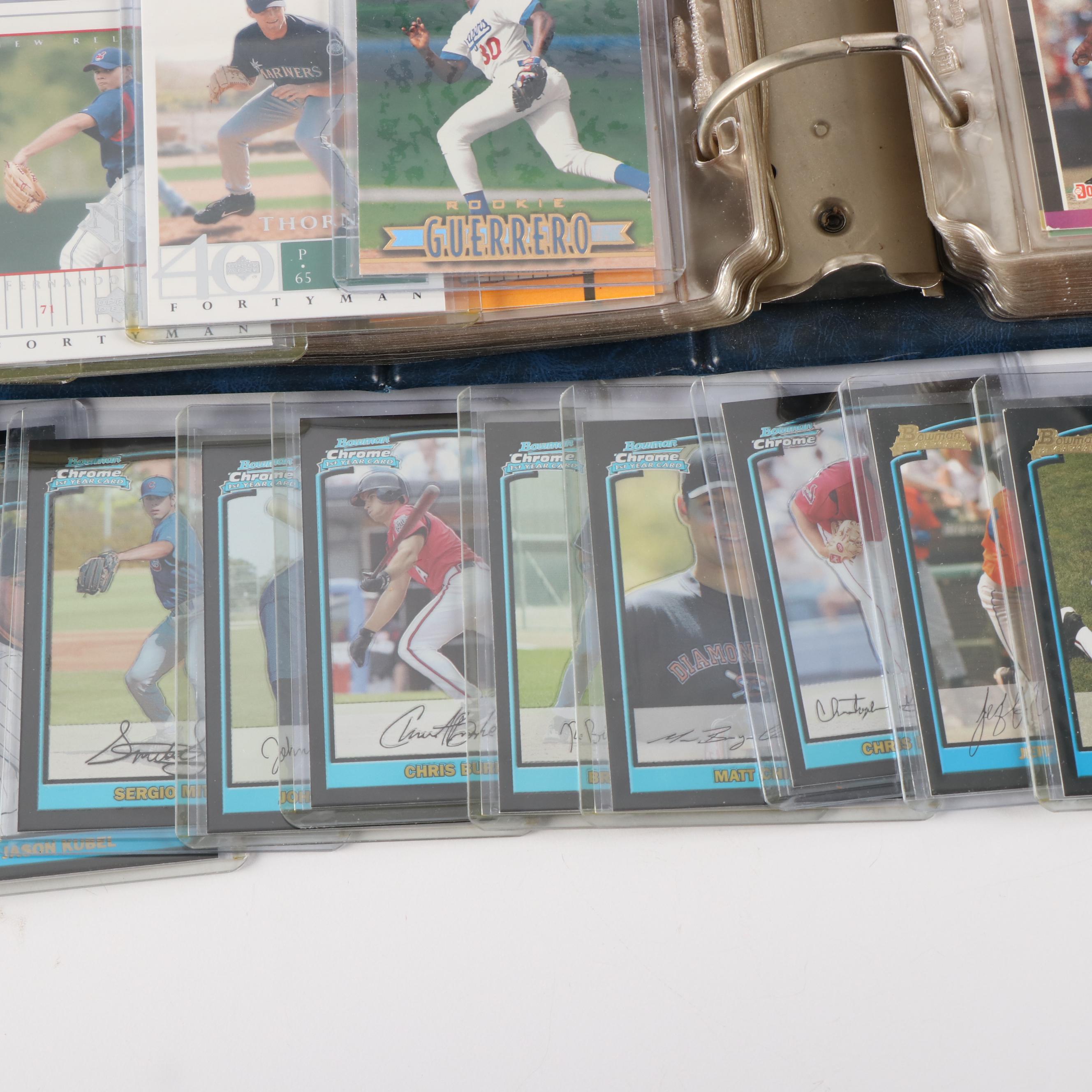1000 + Card Lot, inserts, graded Trout, Griffey Jr, and Thomas Rookie