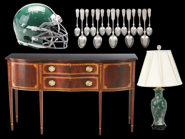 A Curated Array: From Fine Furnishings to Signed Sports Memorabilia