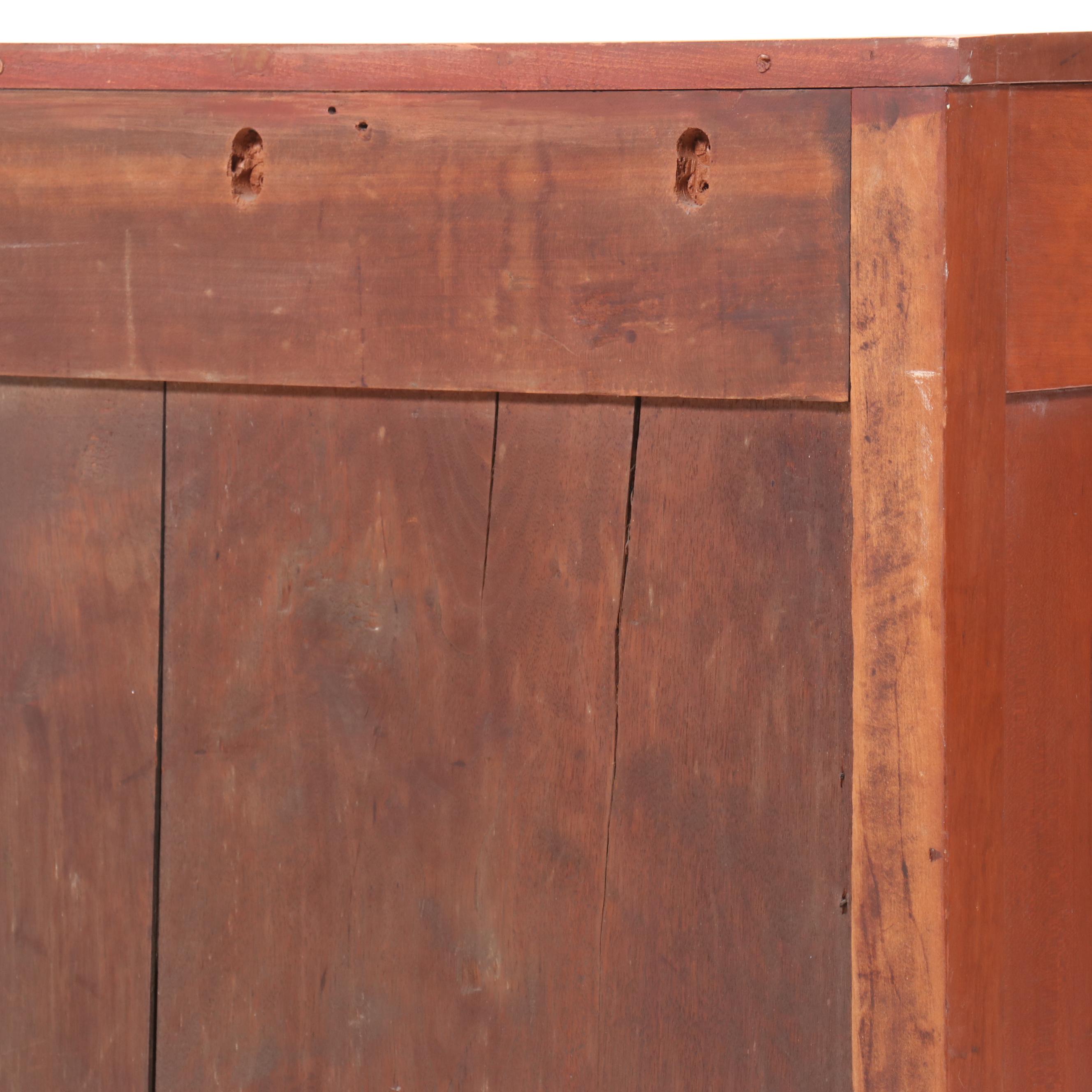 Sheraton Style Birch Four-Drawer Chest, Early 20th Century