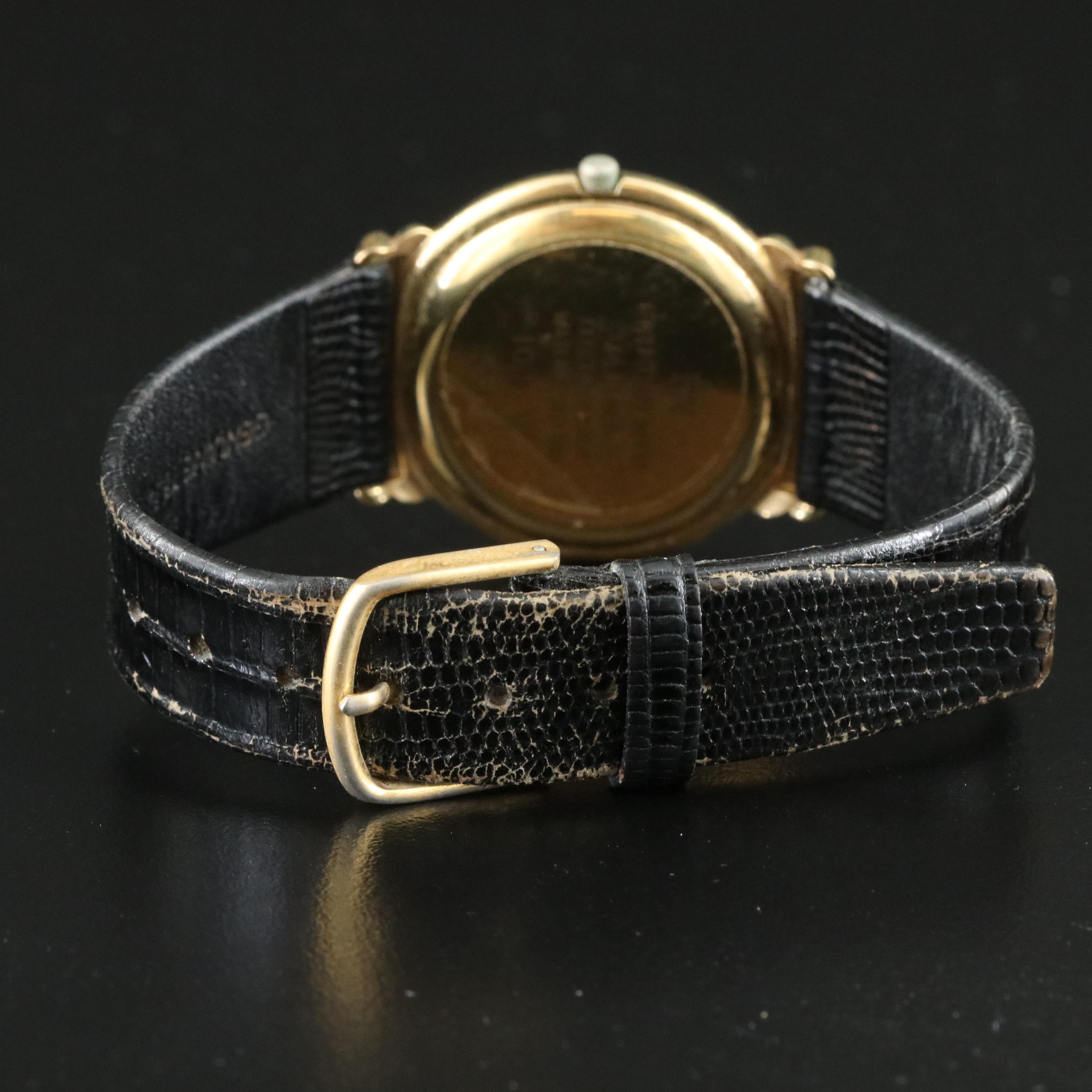 Raymond Weil Black Sunburst Dial 31mm Gold-Plated Quartz Watch 5515