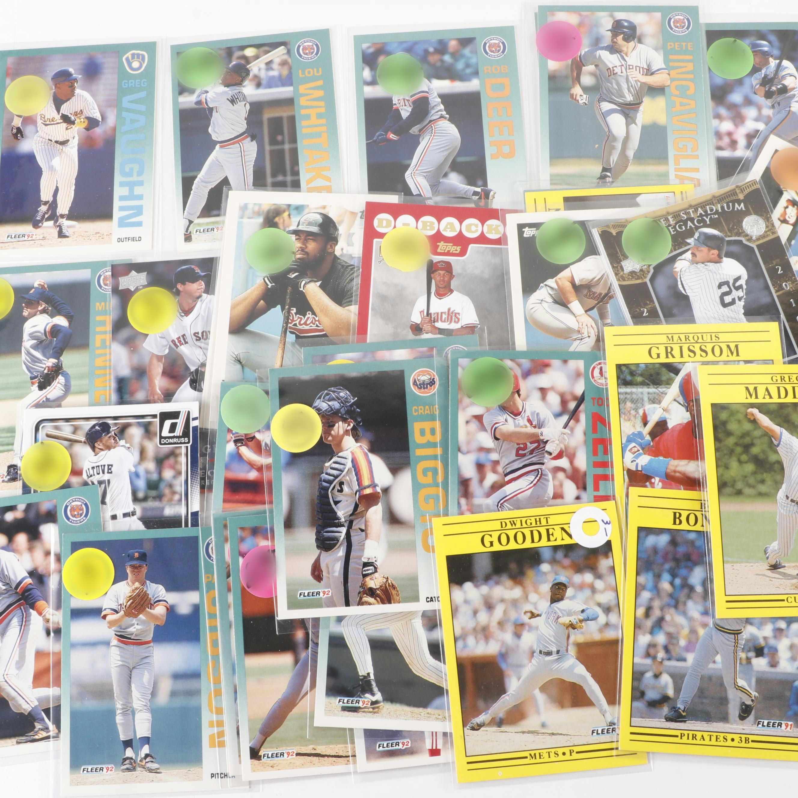 Over 1,800 Baseball, Football, Basketball, and Pokemon Cards