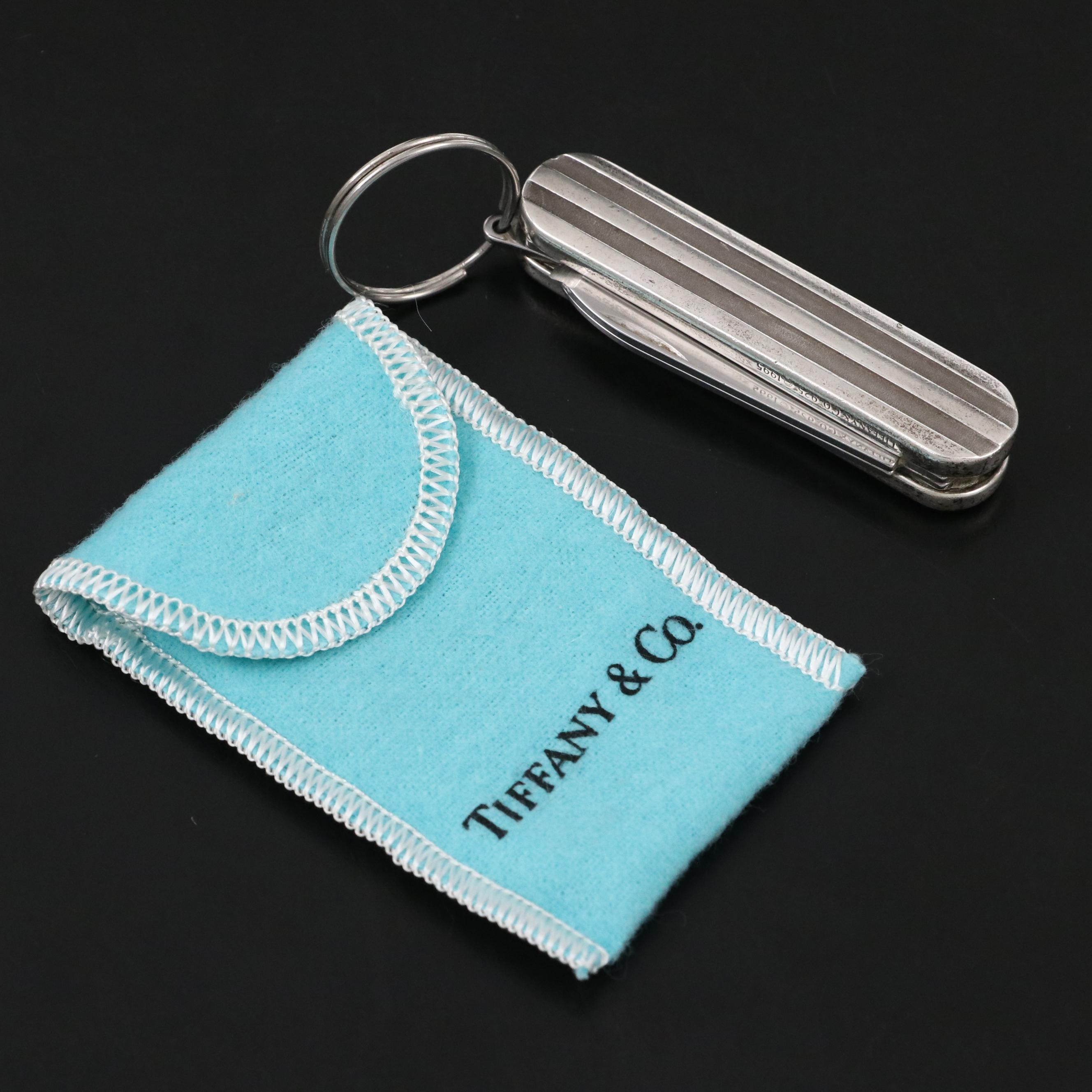 Tiffany & Co. Sterling Silver Cover Pocket Knife, 1995