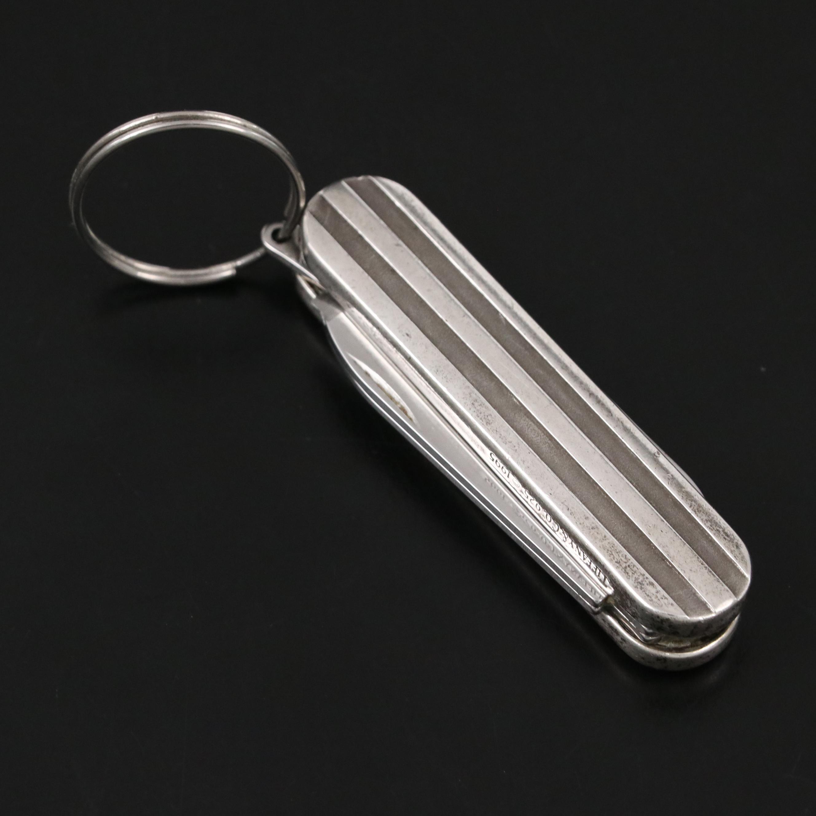 Tiffany & Co. Sterling Silver Cover Pocket Knife, 1995