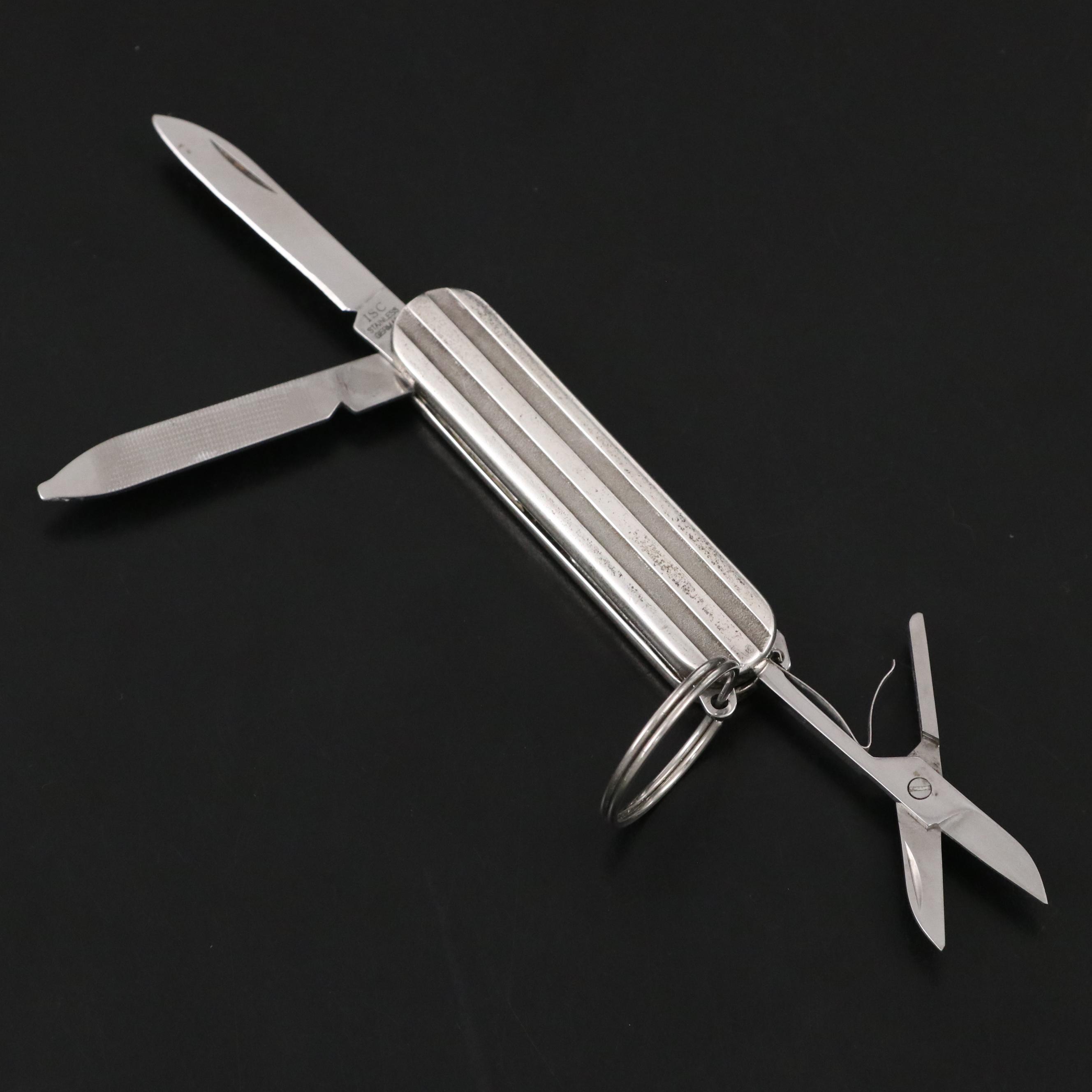 Tiffany & Co. Sterling Silver Cover Pocket Knife, 1995