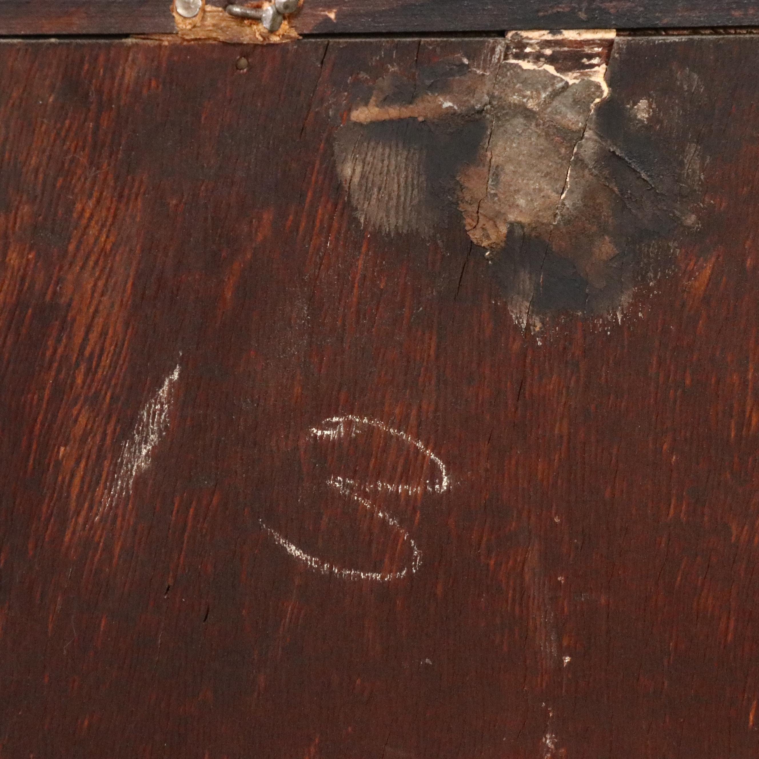 Jacobean Style Walnut Chest on Chest, Early to Mid-20th Century