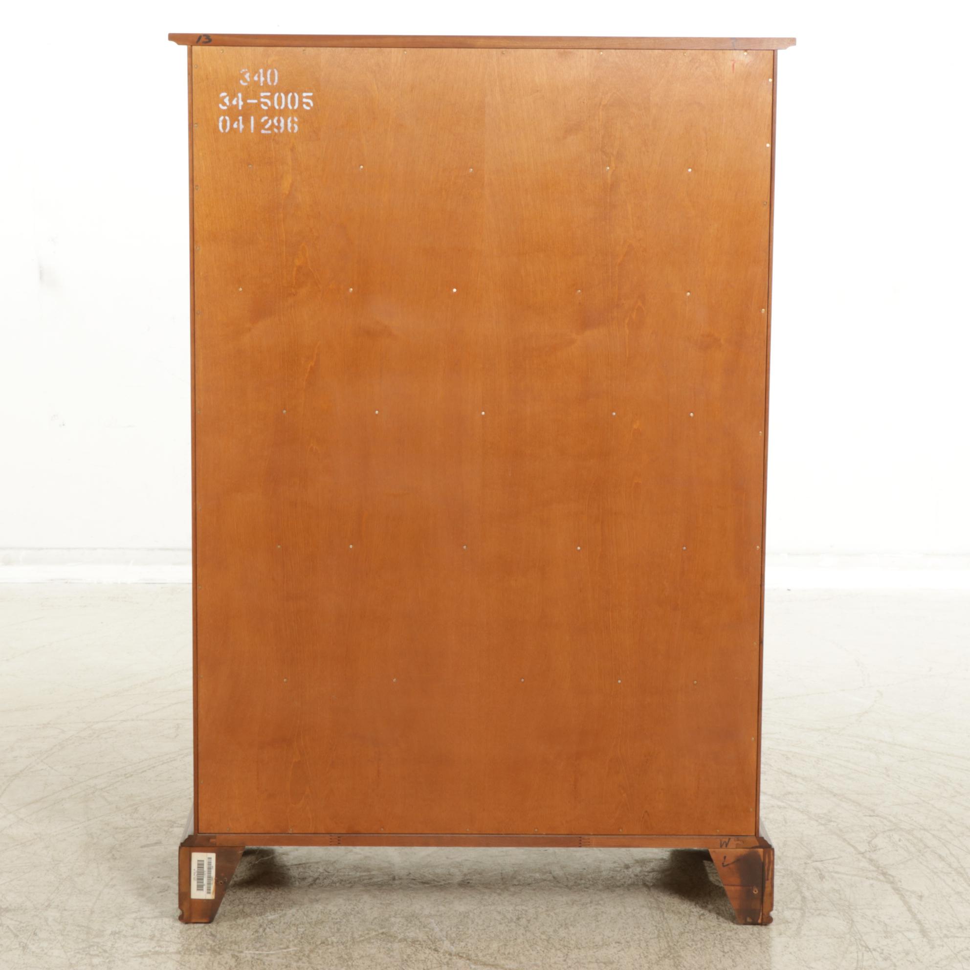 Knob Creek Federal Style Cherry Chest of Drawers