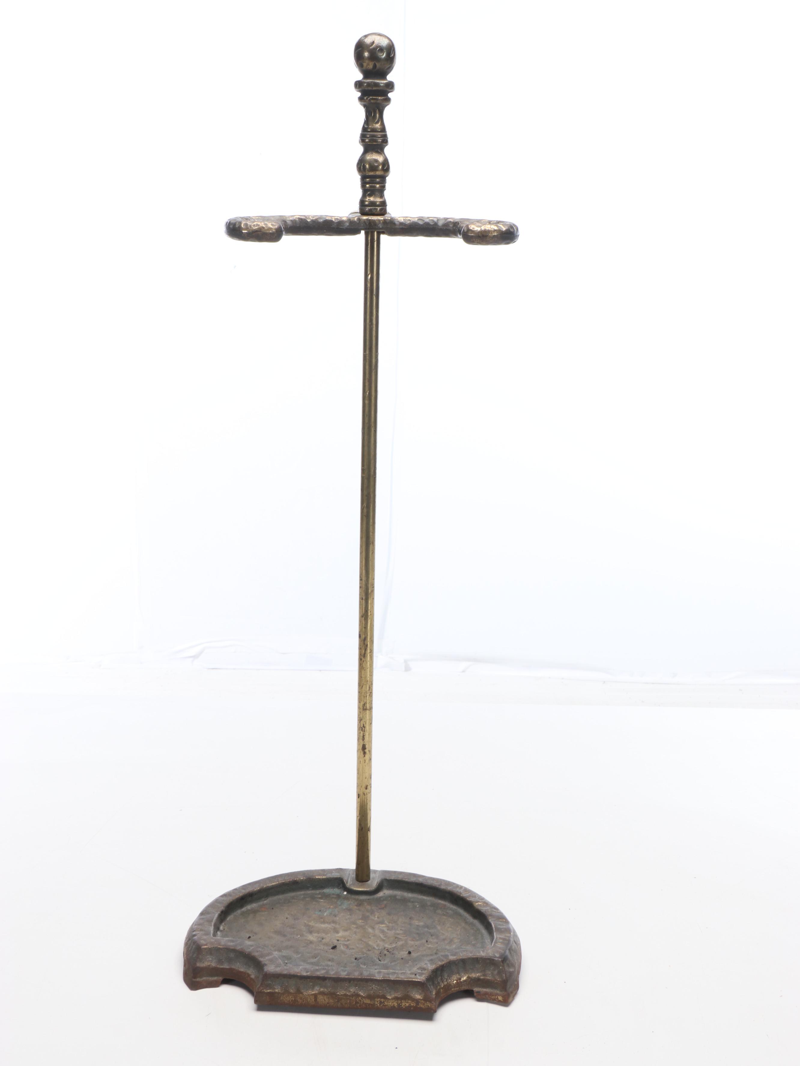 Brass Fireplace Tool Set