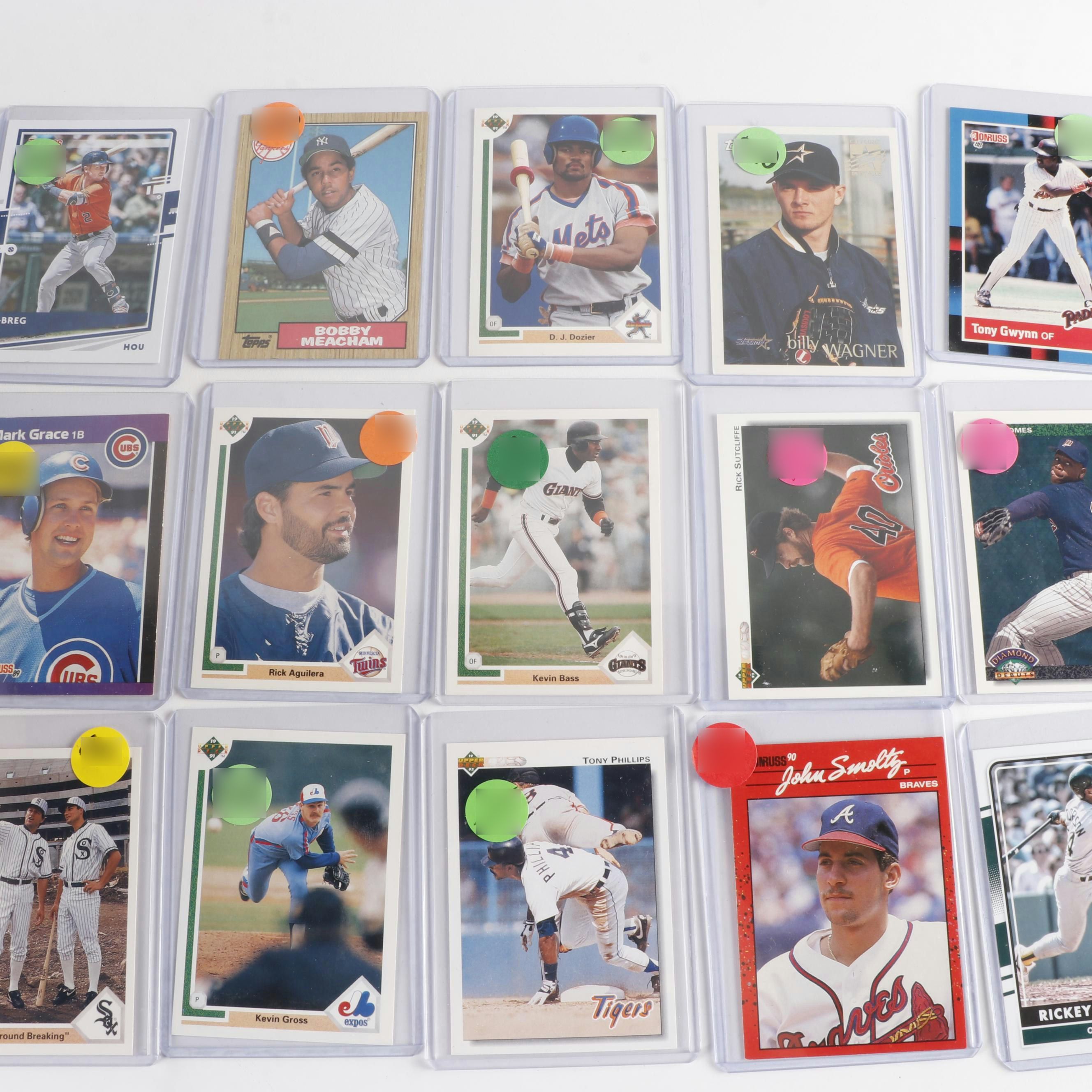 Over 160 Baseball, Basketball, and Football Cards, 1980s to 2000s