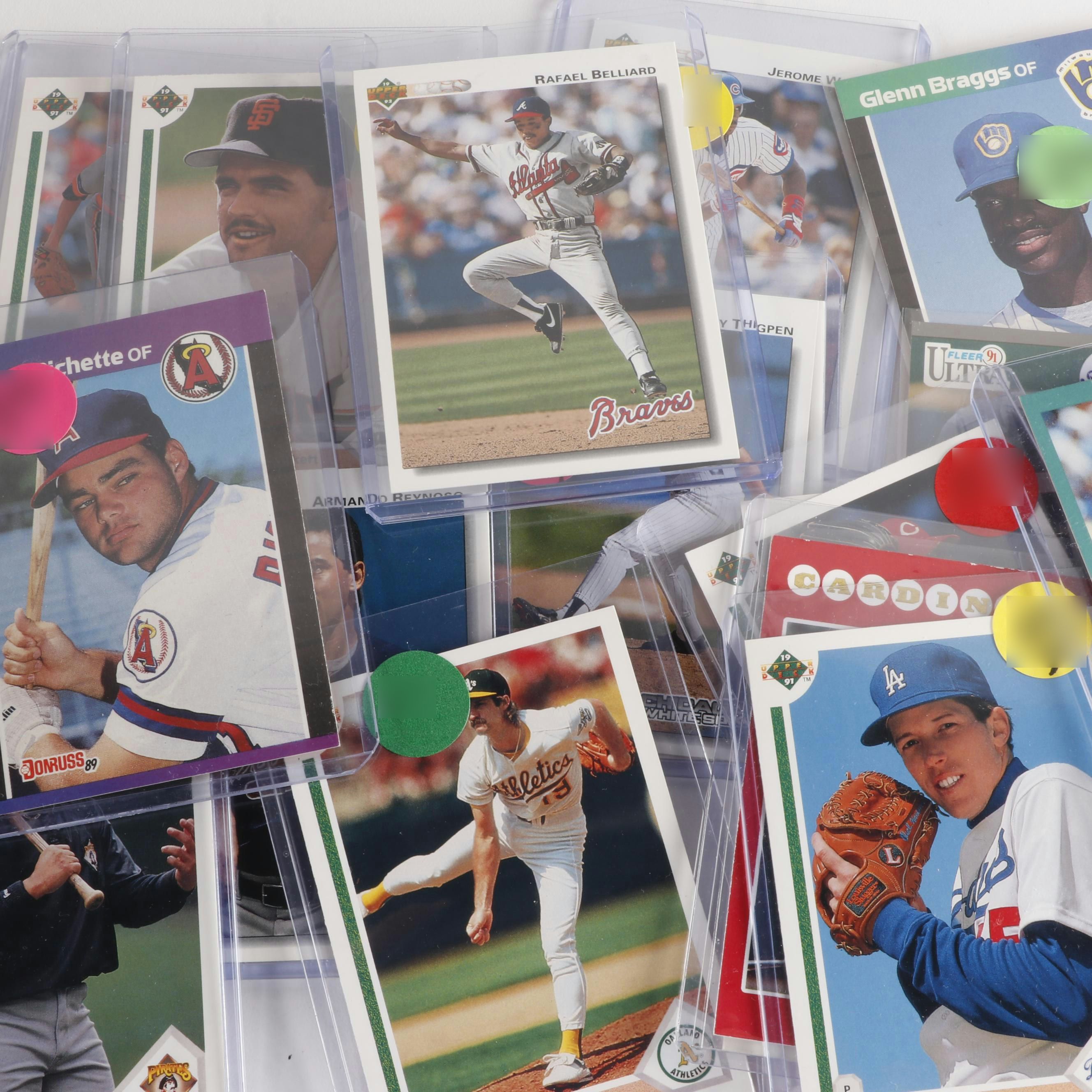 Over 160 Baseball, Basketball, and Football Cards, 1980s to 2000s