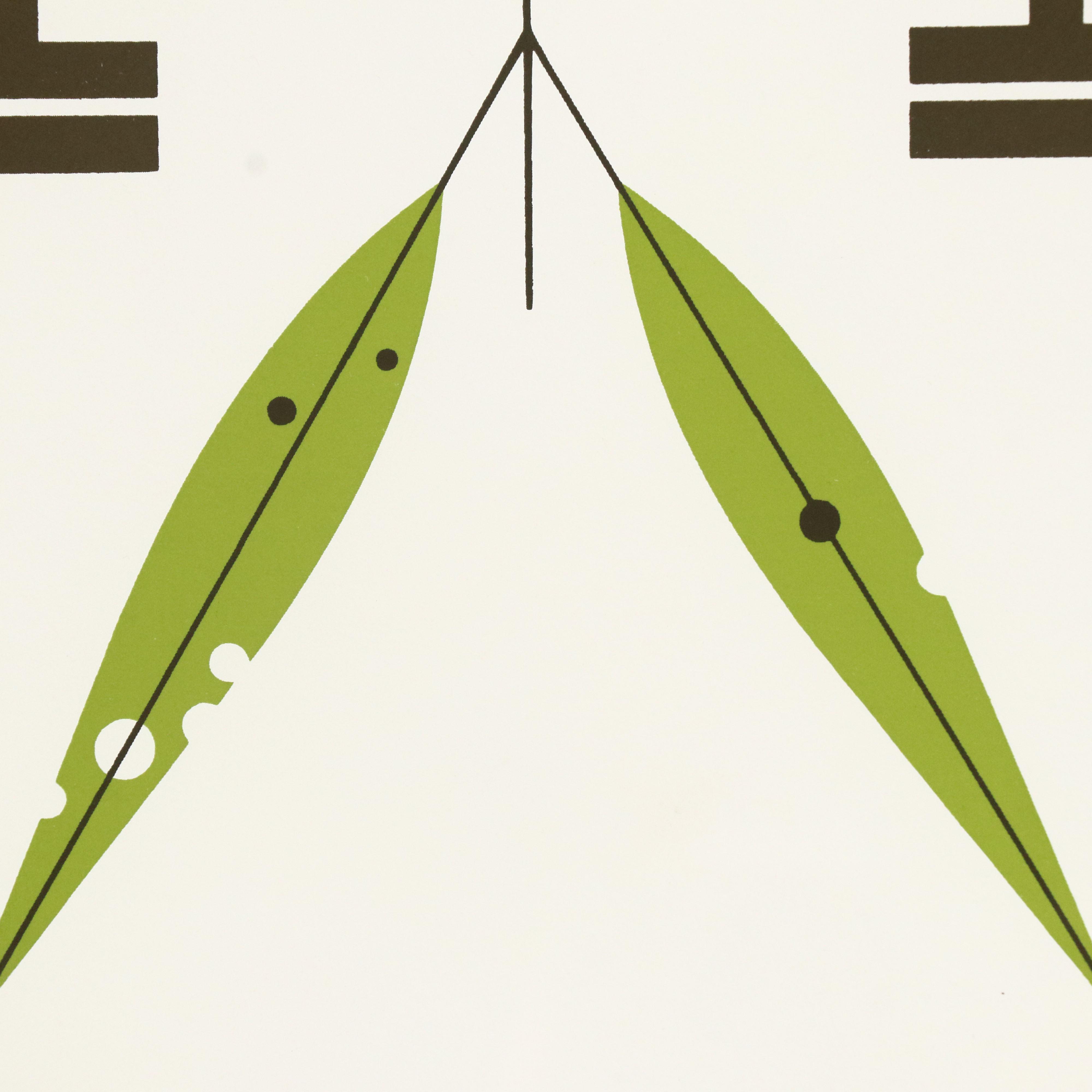 Charley Harper Serigraph "Down Under Down Under"