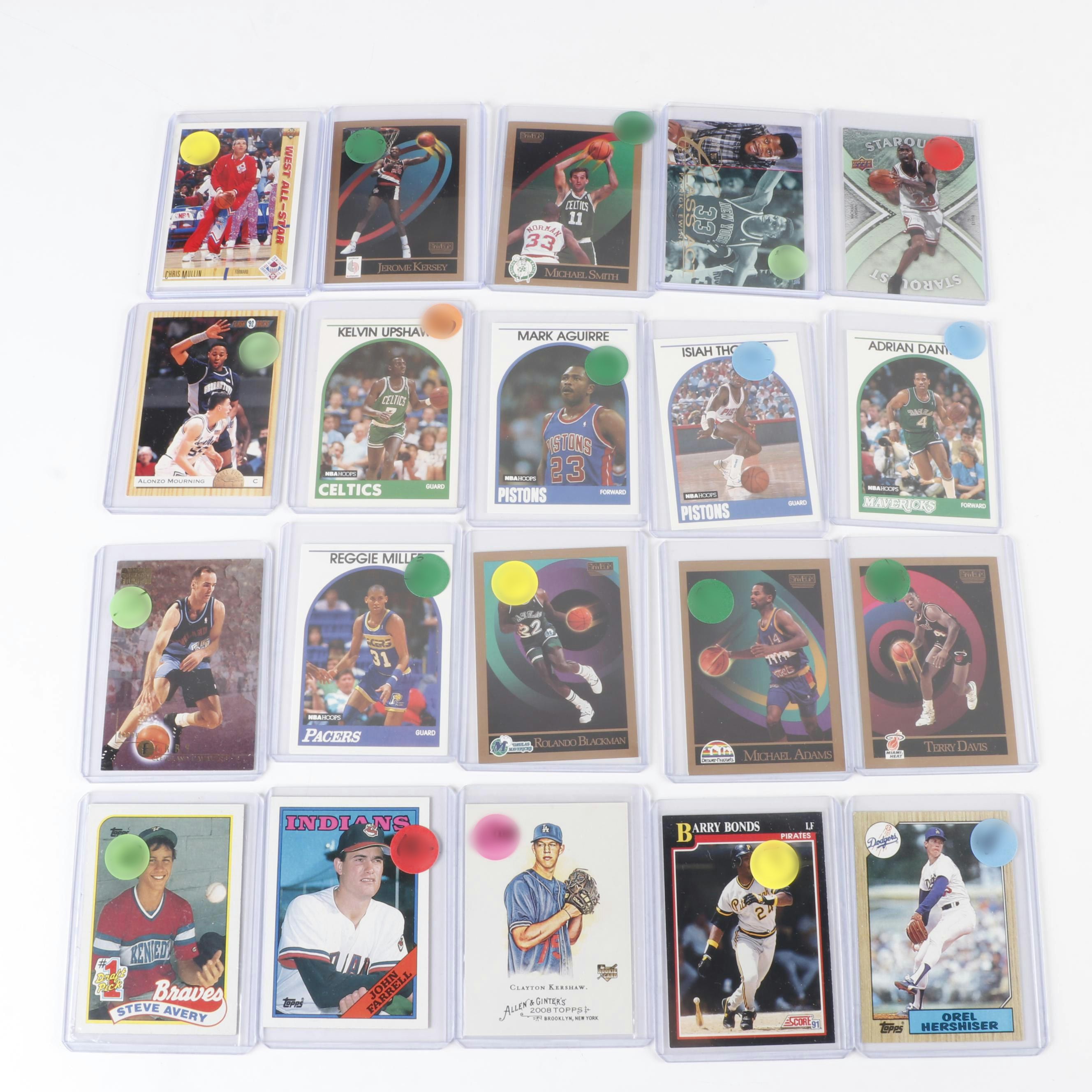 Over 200 Baseball, Football, Pokemon, and Basketball Cards